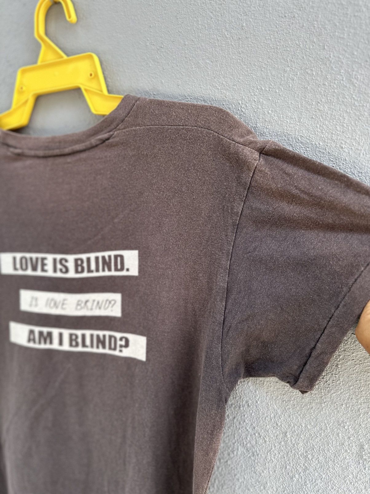 If Six Was Nine Thrashed Vintage Love Is Blind LIB TwnRoom Sun Faded Grunge Size US M / EU 48-50 / 2 - 9 Thumbnail