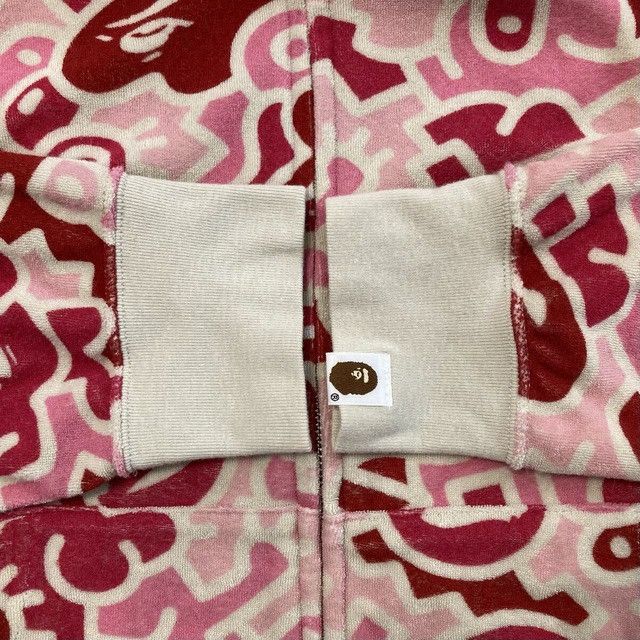 Bape BAPE CAMO Terry cloth full zip hoodie a bathing ape NIGO Size US M / EU 48-50 / 2 - 5 Thumbnail