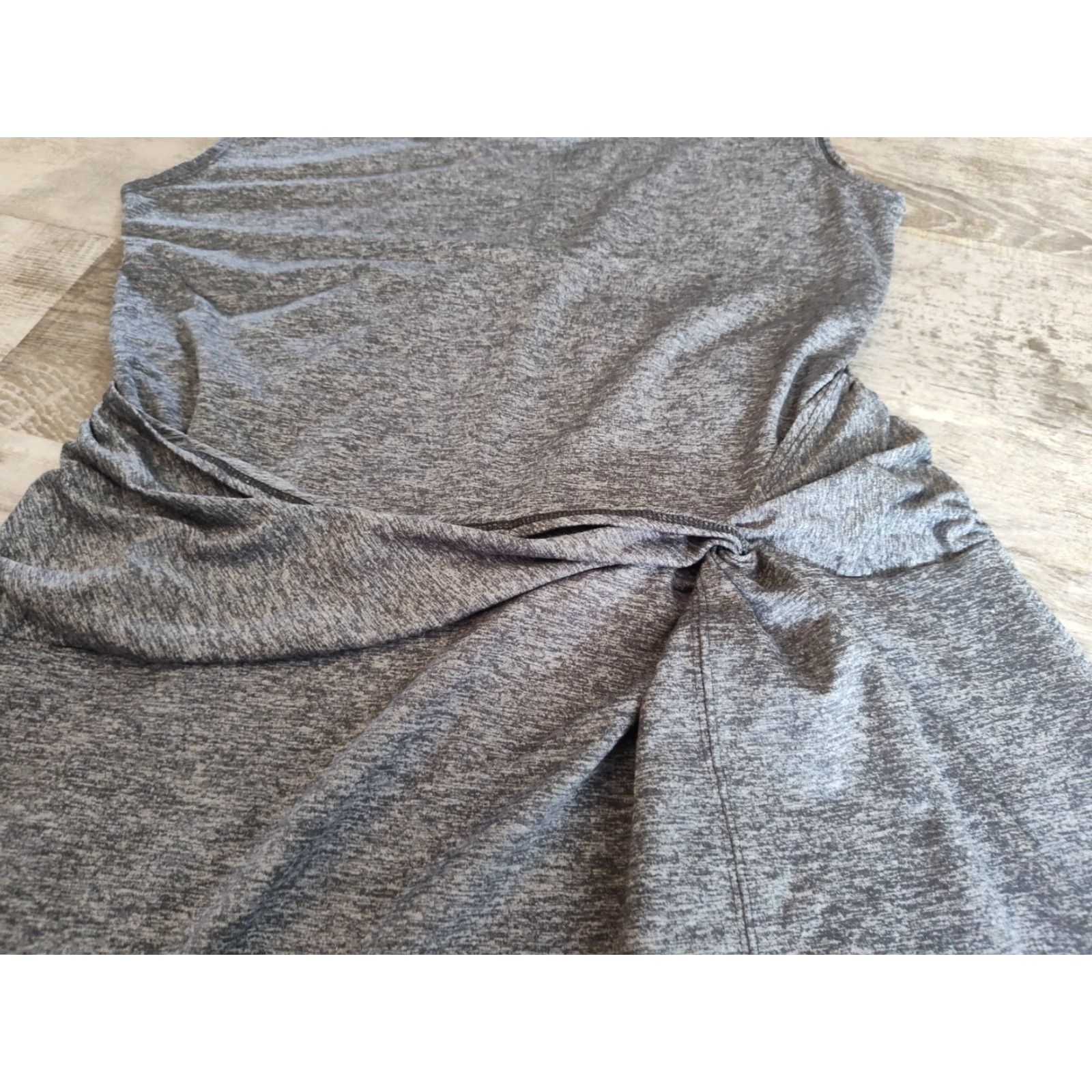 Patagonia Patagonia Dress L Womens Gray Seabrook Twist V Neck Stretch Performance 59140 Size L / US 10 / IT 46 - 4 Thumbnail