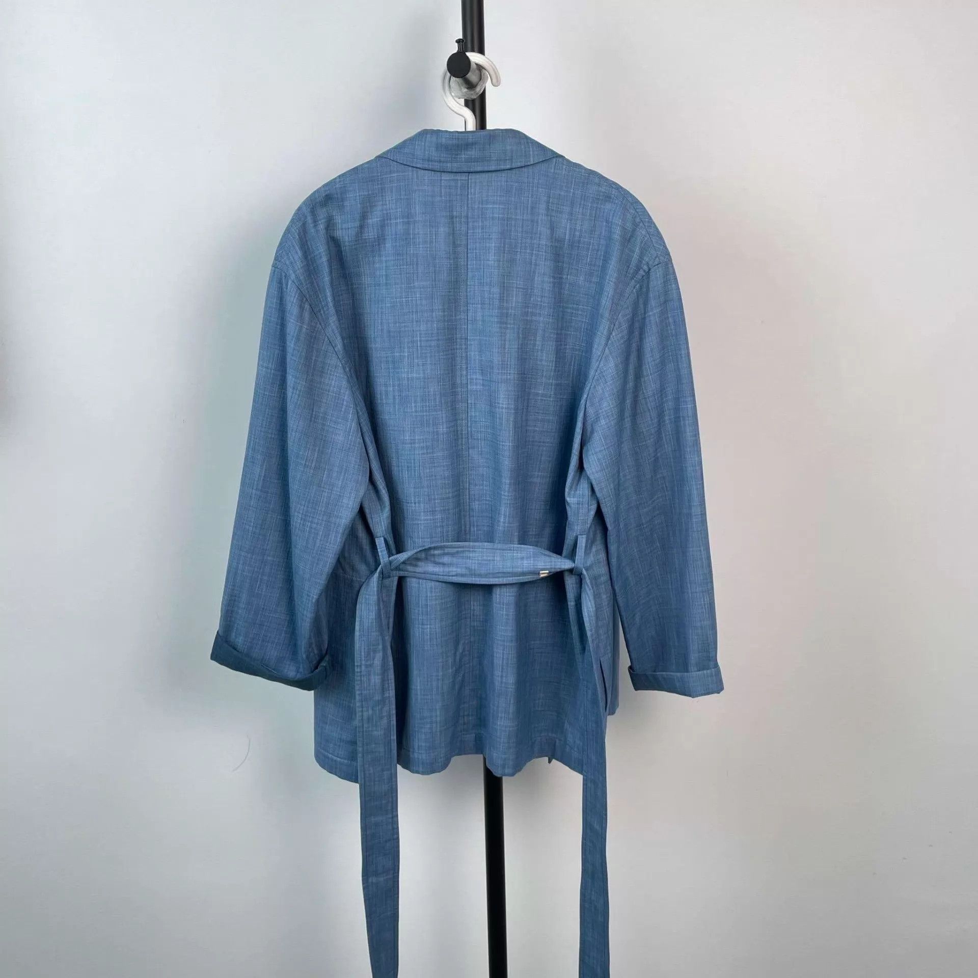 Hermes Hermès Blue Suit Jkt Robe 36/S Size XS / US 0-2 / IT 36-38 - 2 Thumbnail