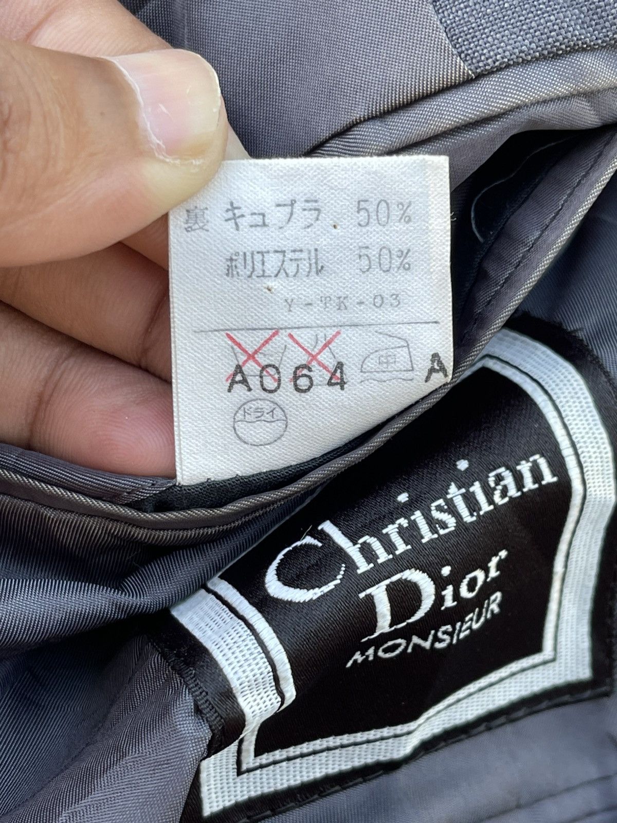 Christian Dior Monsieur 🔥Vintage Christian Dior Men's Single-breasted Classic Blazer Size US M / EU 48-50 / 2 - 11 Thumbnail