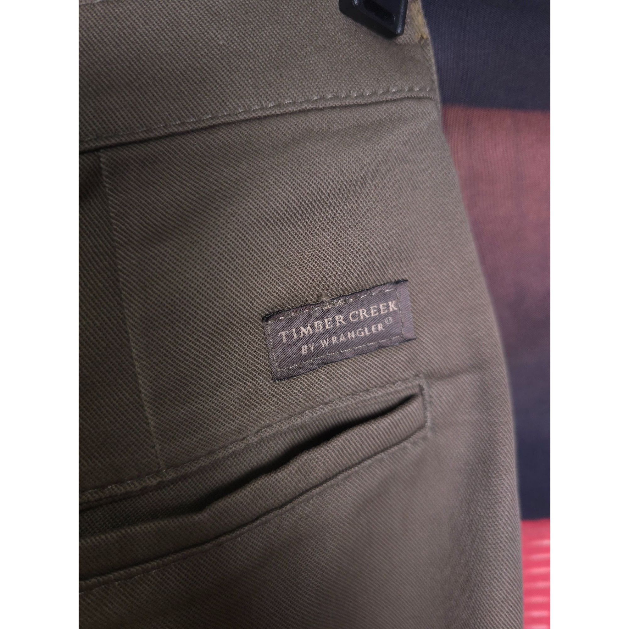 Vintage Timber Creek By Wrangler Mens Pleated Dress Pants 34x29 Cott Size US 34 / EU 50 - 6 Thumbnail