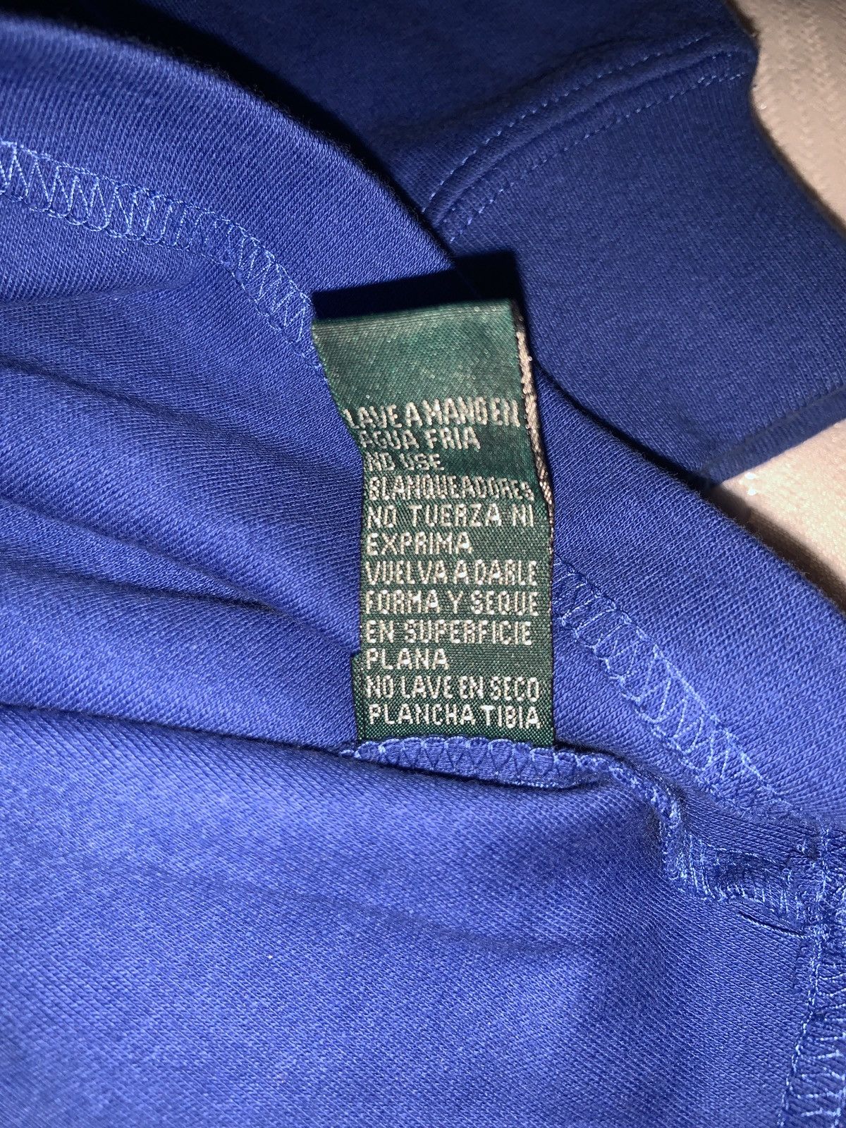 Ralph Lauren Men’s Medium - Ralph Lauren Green Tag Blue Turtle Neck Size US M / EU 48-50 / 2 - 7 Thumbnail