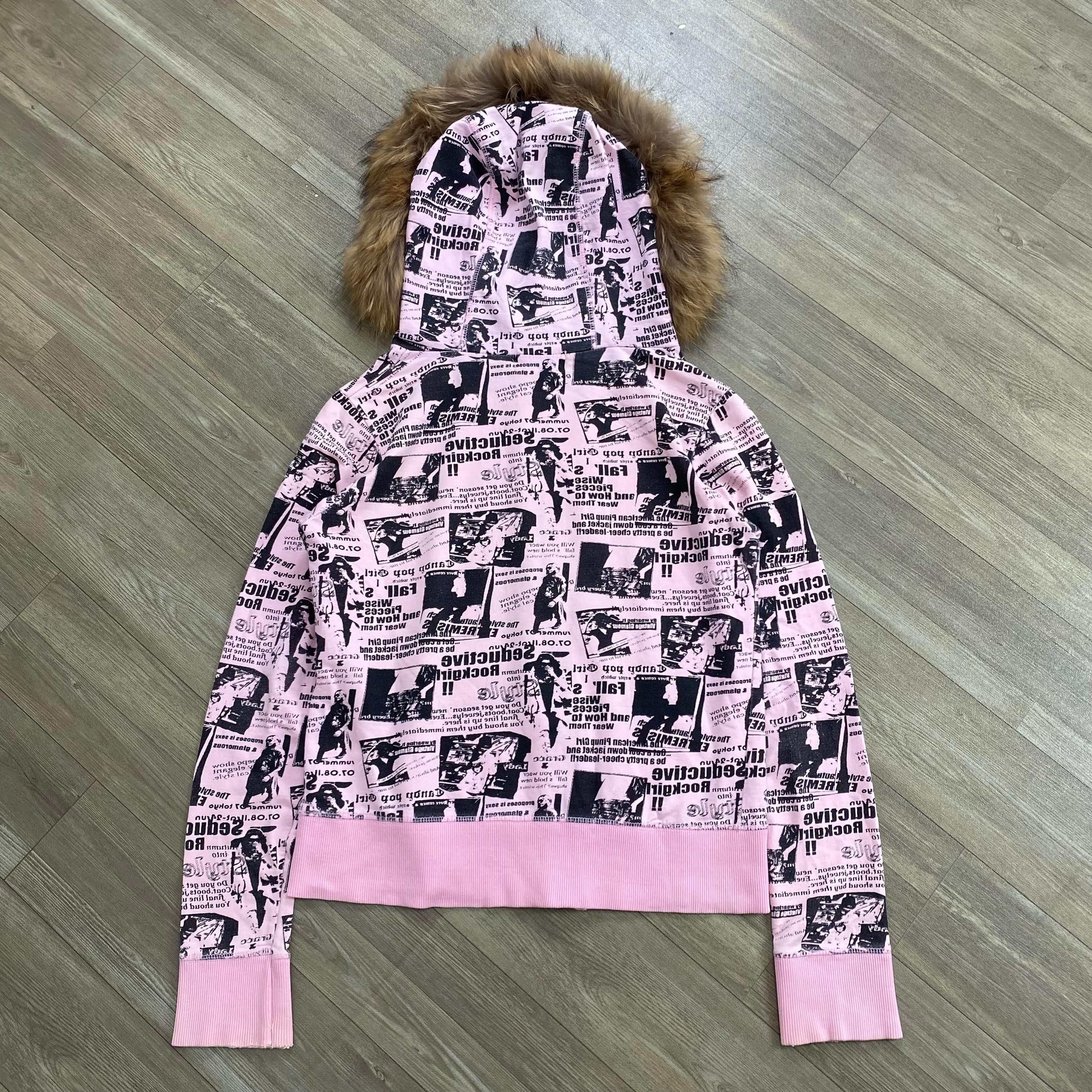 Beauty Beast 2000s Beauty Beast Cryx Kmrii Ifsix Lgb Fur ZipHoodie Size US XS / EU 42 / 0 - 16 Thumbnail