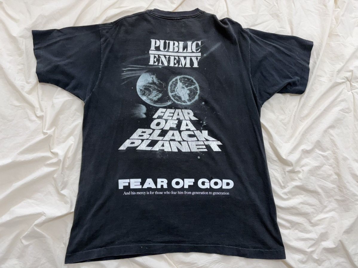 Fear of God Fear of god 4th vintage tshirts Public Enermy Size US XL / EU 56 / 4 - 2 Thumbnail
