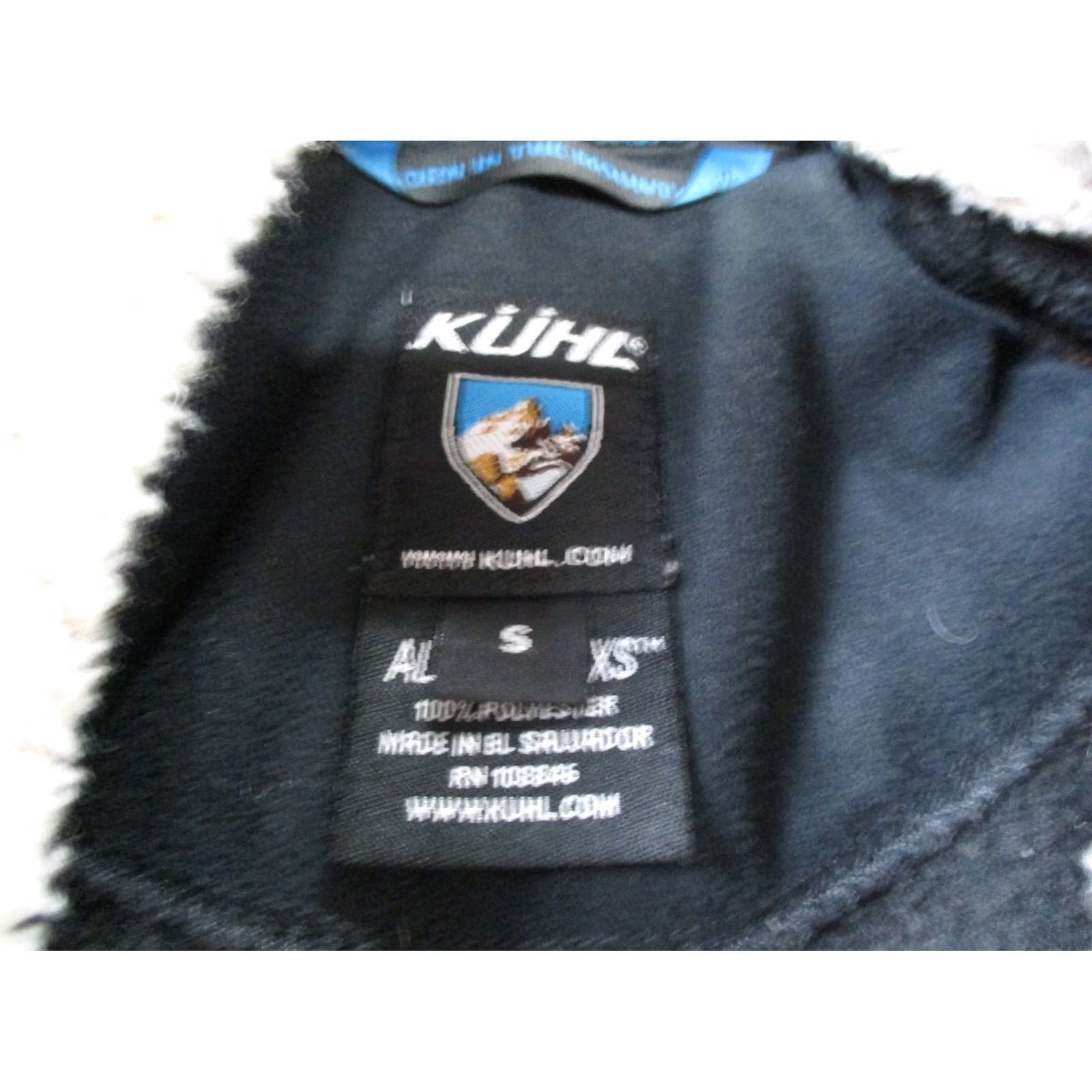 Vintage Kuhl Jacket Mens S Black Fleece Faux Leather Hiking Sweater Outdoors Alpenwurxs Size US S / EU 44-46 / 1 - 6 Thumbnail