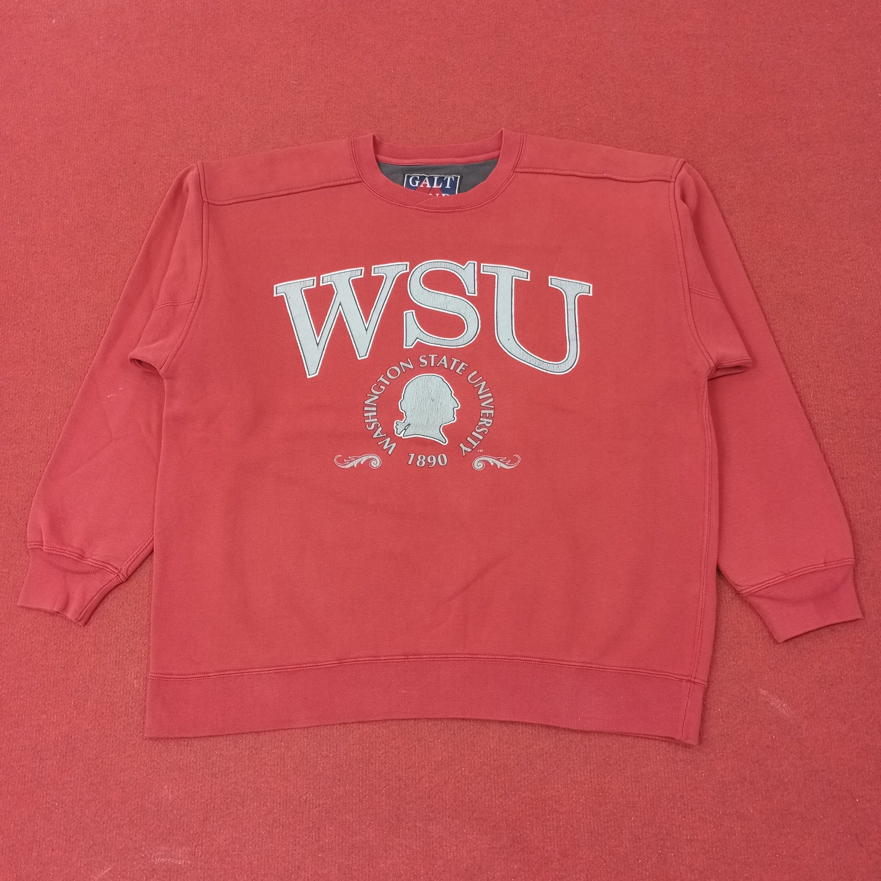 Vintage Washington State University WSU Sweatshirt c251n20 Size US XL / EU 56 / 4 - 1 Thumbnail