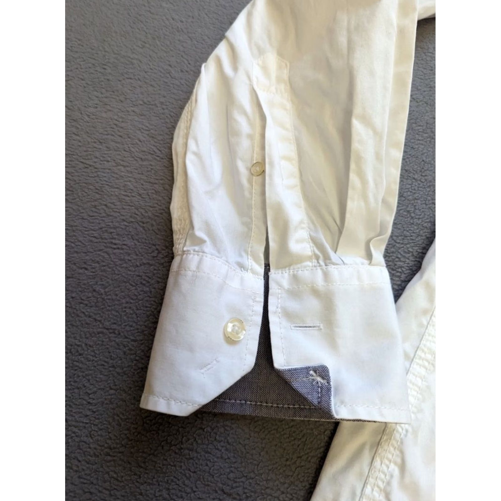Nautica Gaastra Spirit of tradition Nautical Button-Up Shirt Mens XL White Long Size US XL / EU 56 / 4 - 3 Thumbnail