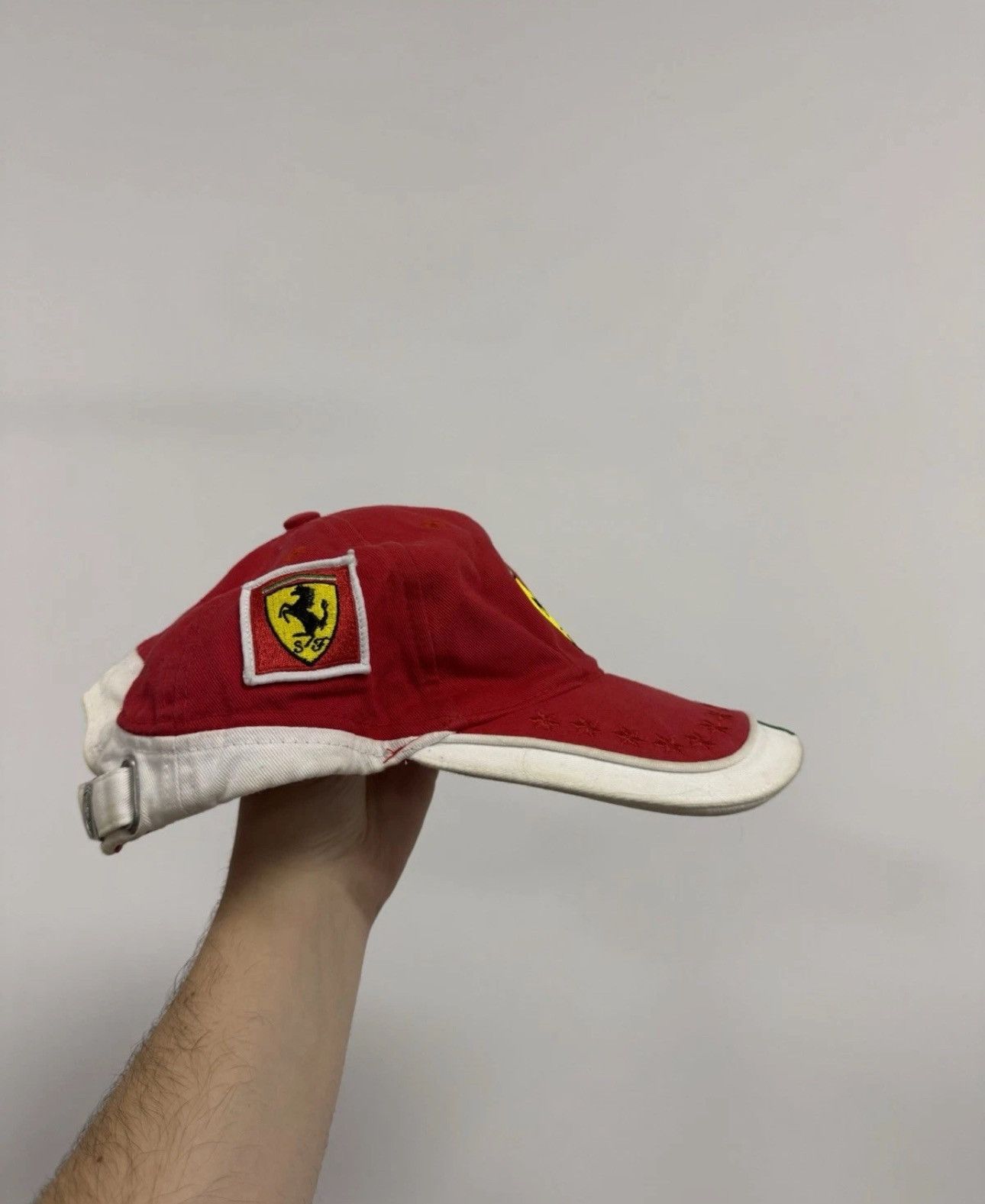 Ferrari Vintage F1 Scuderia Ferrari Baseball Cap Formula1 Team Size ONE SIZE - 4 Thumbnail