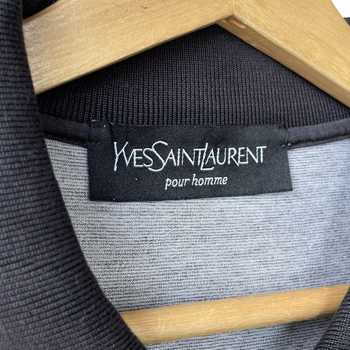 Yves Saint Laurent Yves Saint Laurent YSL Pour Homme Designer Pocket Polo Tee Size US M / EU 48-50 / 2 - 7 Thumbnail