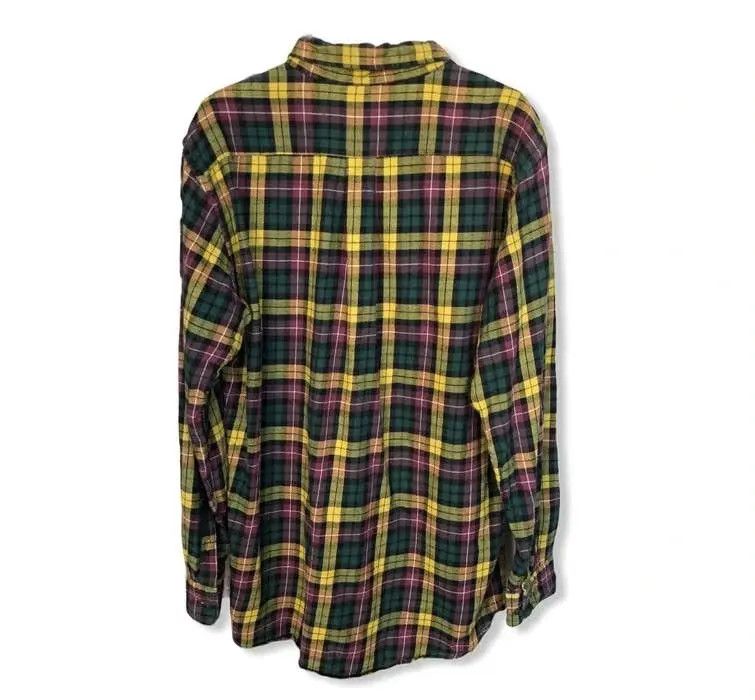 Japanese Brand Japanese Brand Uniqlo Plaid Tartan Flannel Shirt 👕 Size US XL / EU 56 / 4 - 4 Thumbnail