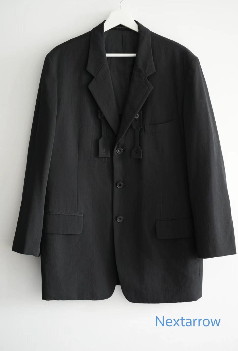 Yohji Yamamoto S'YTE PE/Rayon Gabardine Stretch 2BS Studs Jacket | Grailed