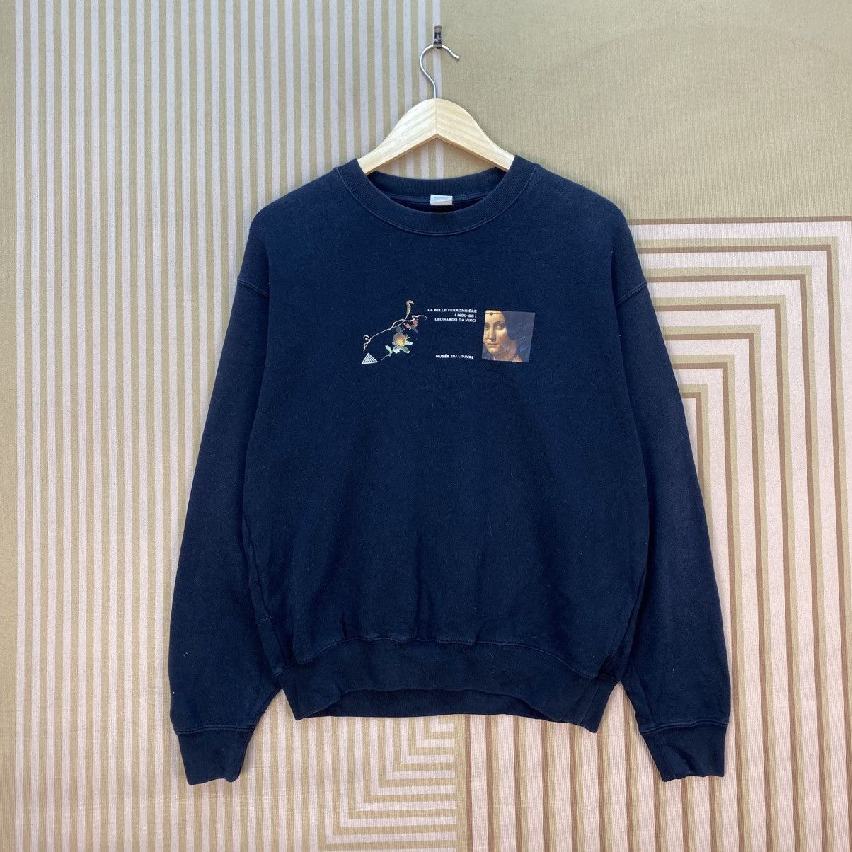 Uniqlo Vintage Leonardo Da Vinci Graphic Sweatshirt Size US M / EU 48-50 / 2 - 1 Thumbnail