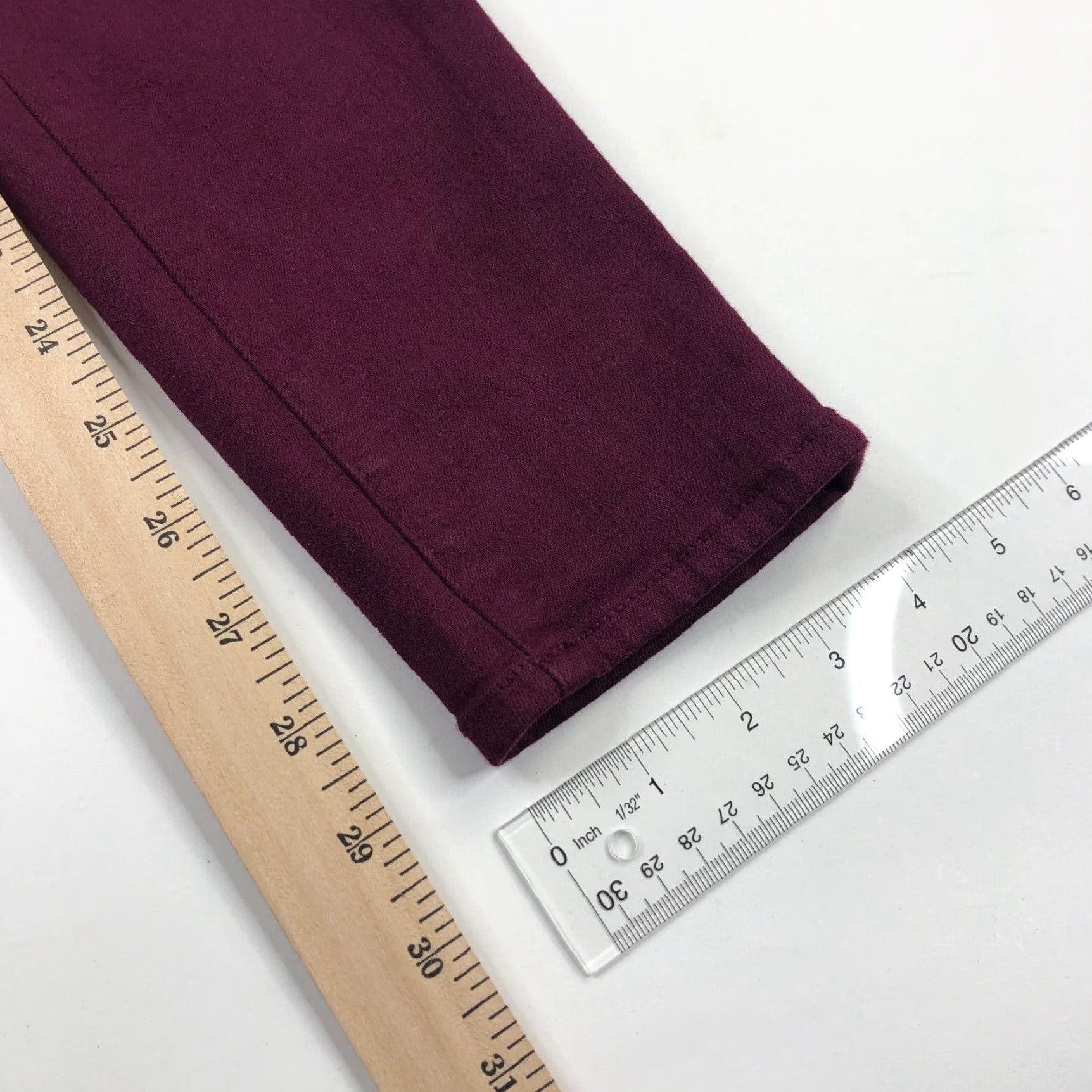 Frame FRAME Jeans FRAME Le Skinny De Jeanne 25 Tag Jeans Wine Regular Womens 25 Wine Denim 5-Pocket Quick Shipping” Size 42" / US 20 - 6 Thumbnail