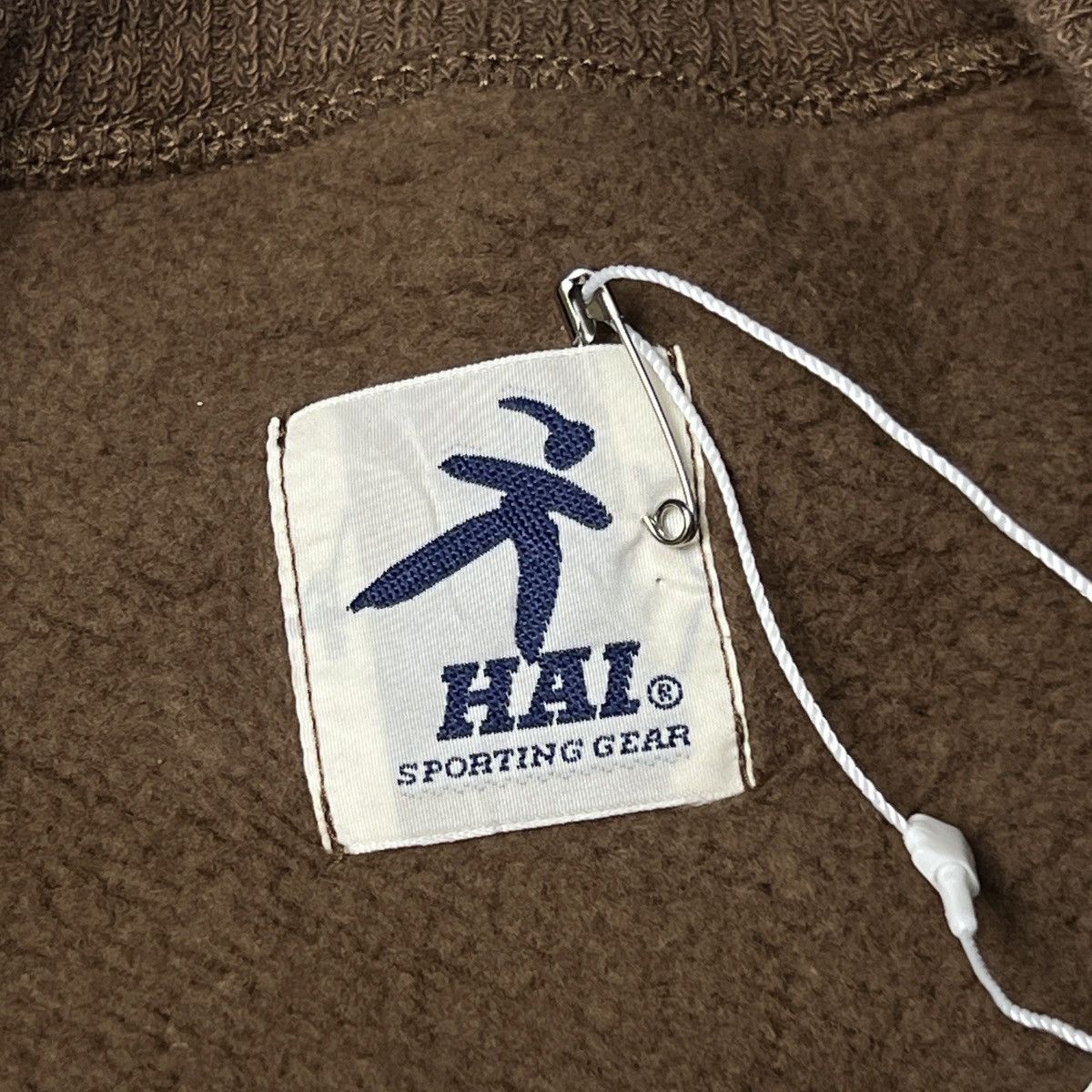 Japanese Brand Vintage Hai Sporting Gear Deadstock Brown Patches Sweatshirt Size US M / EU 48-50 / 2 - 13 Thumbnail