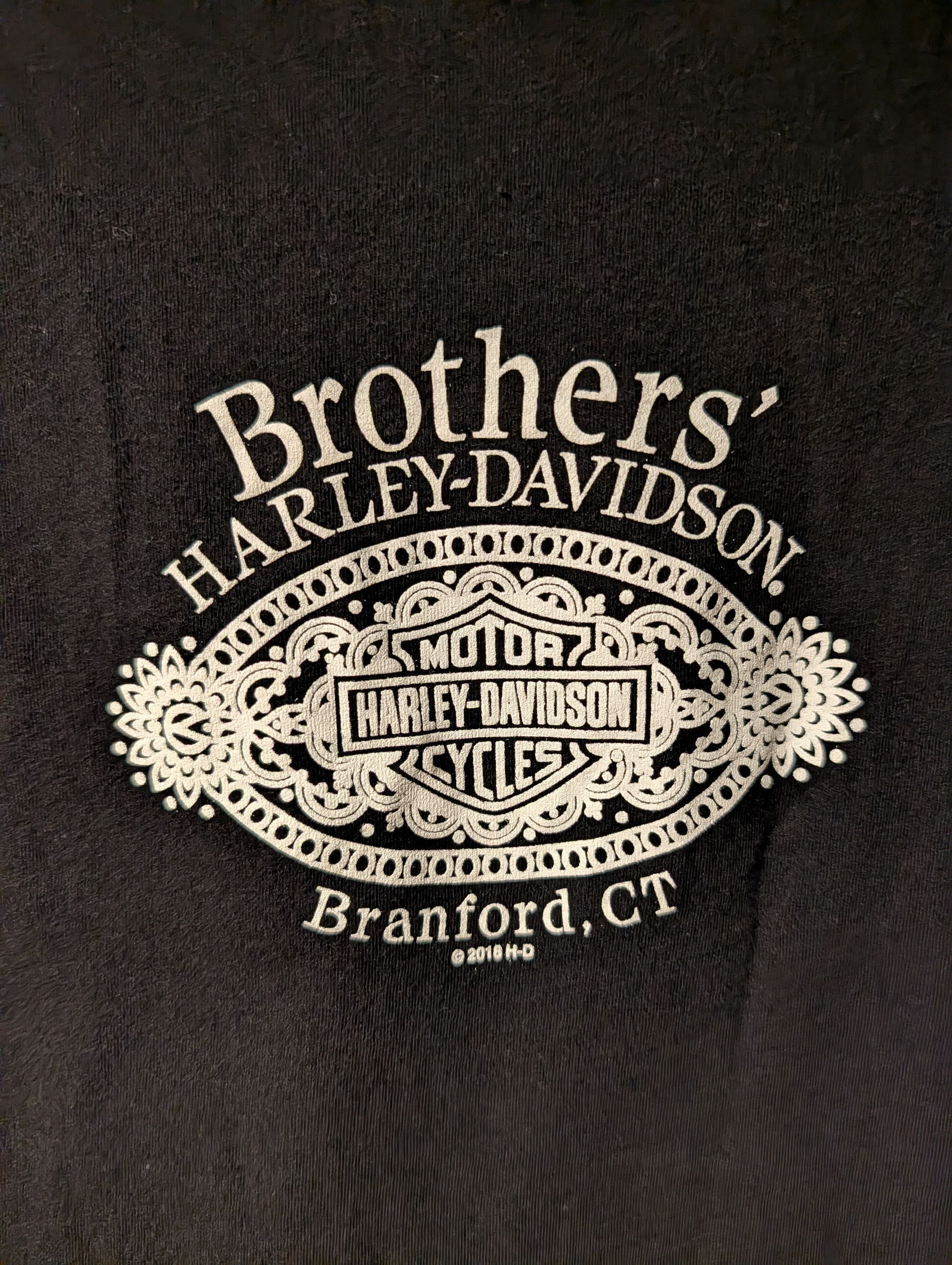 Harley Davidson Vintage 2018 Harley Davidson Skull Womans Long-Sleeve Size XL / US 12-14 / IT 48-50 - 6 Thumbnail