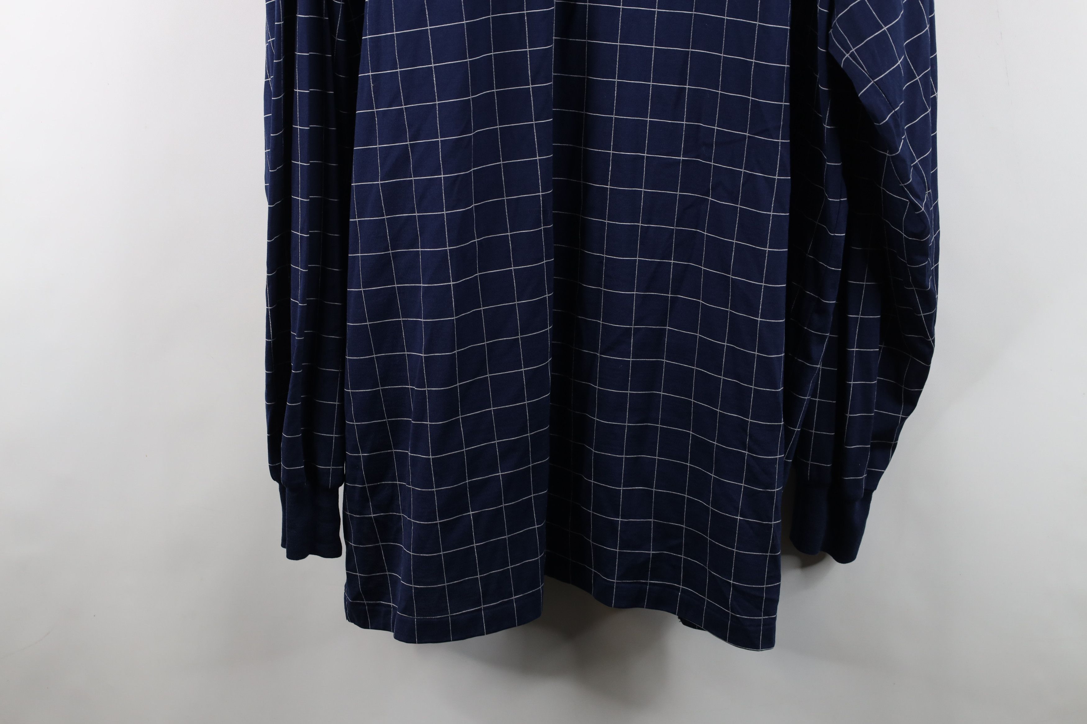 Ralph Lauren Vintage 90s Ralph Lauren Knit Long Sleeve Rugby Polo Plaid Size US XXL / EU 58 / 5 - 12 Thumbnail
