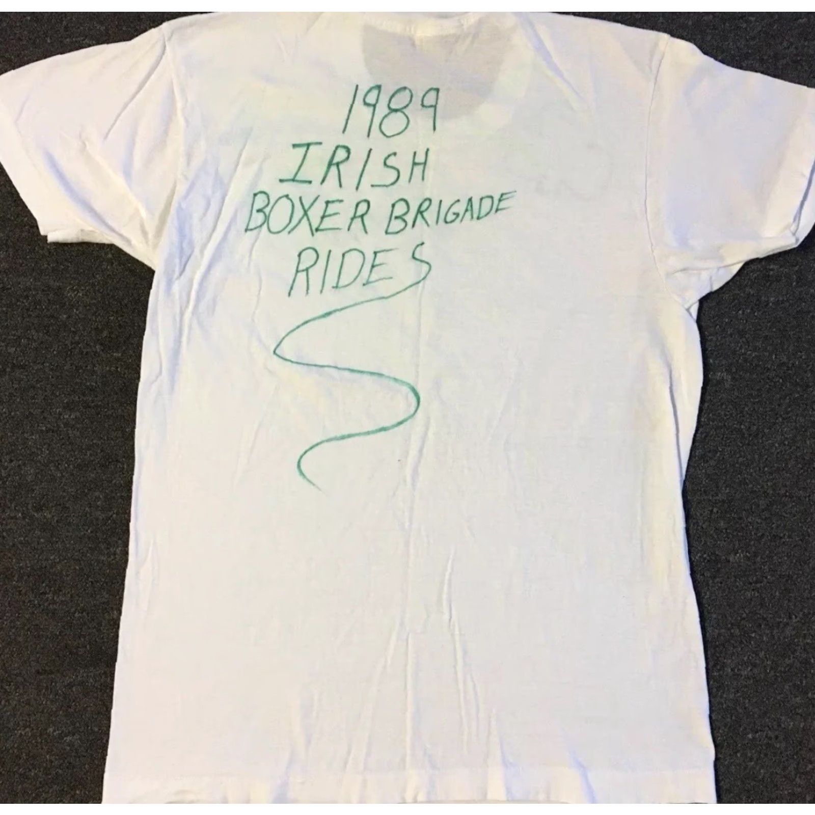 Vintage VINTAGE FOTL Single Stitch T-Shirt S White 80s Distressed Senior Shirt Football Track PE Grunge Mens Size US S / EU 44-46 / 1 - 2 Thumbnail