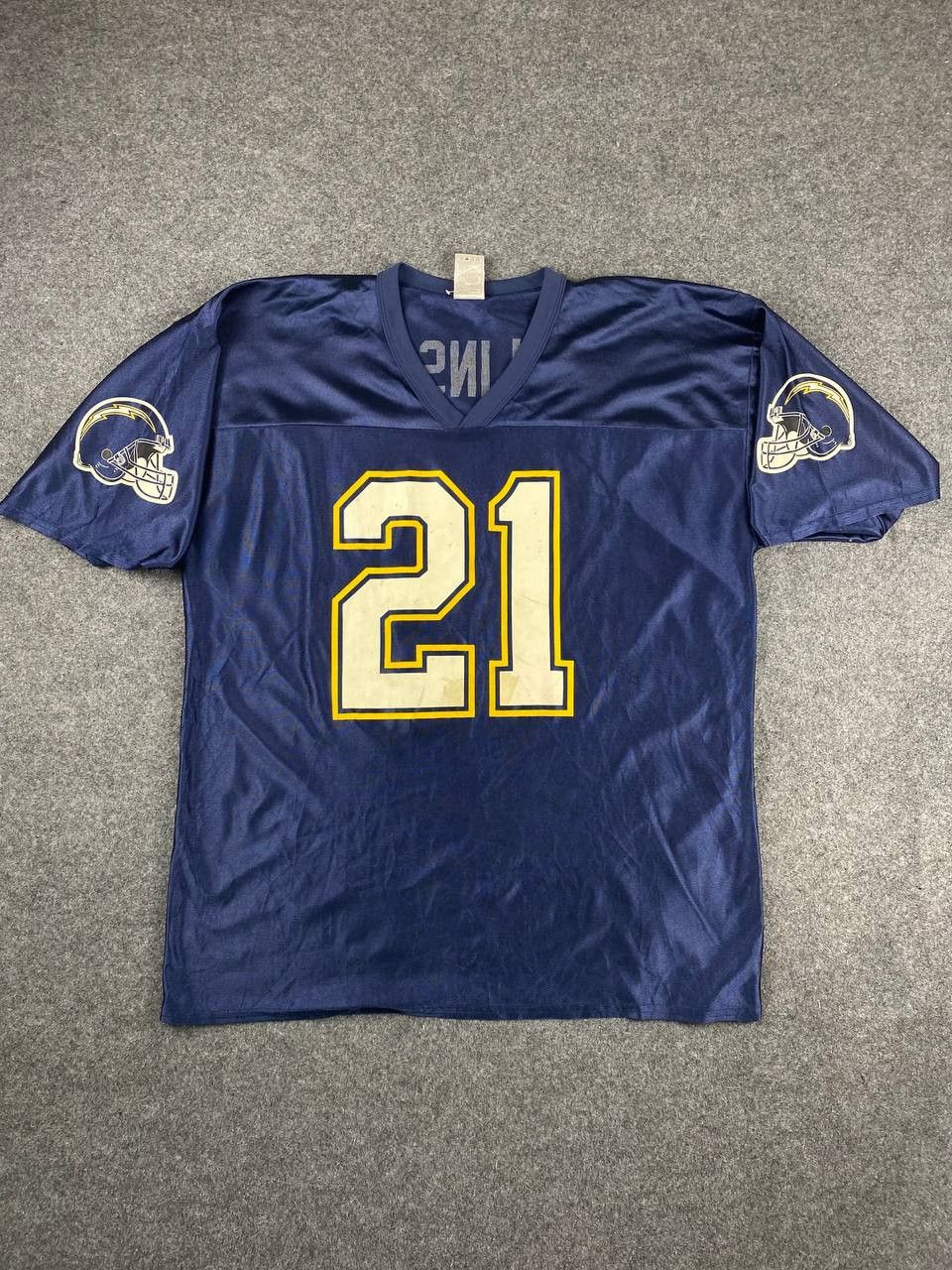 vintage nfl chargers tomlinson jersey nice design