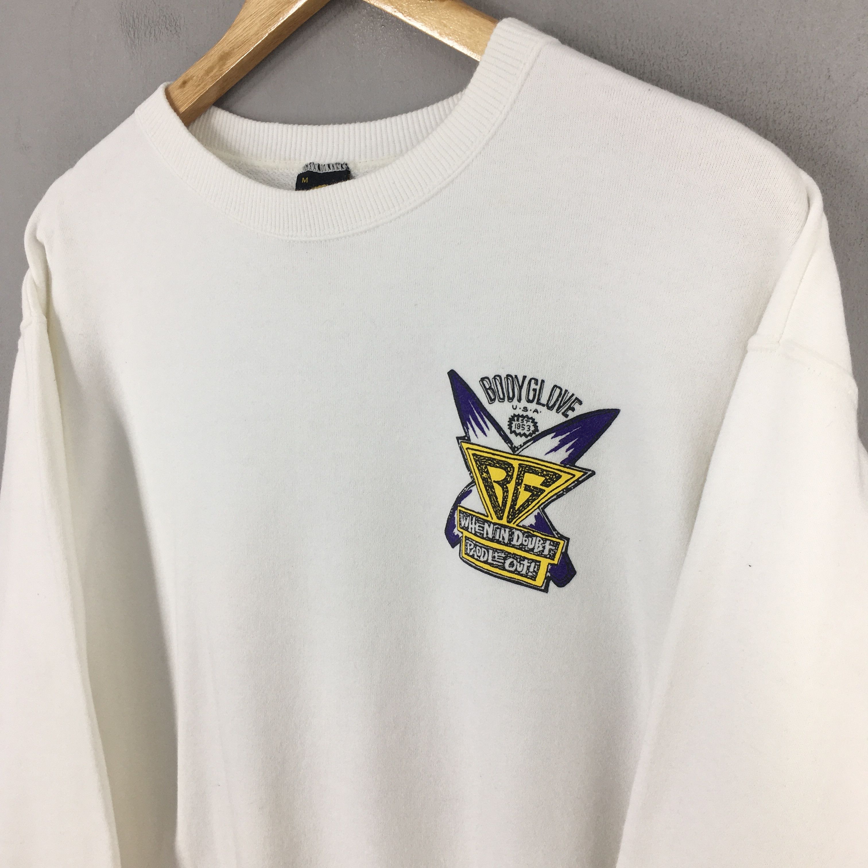 Body Glove × Vintage Vintage 90s Body Glove Surfing Sweatshirt Medium Size US M / EU 48-50 / 2 - 3 Thumbnail