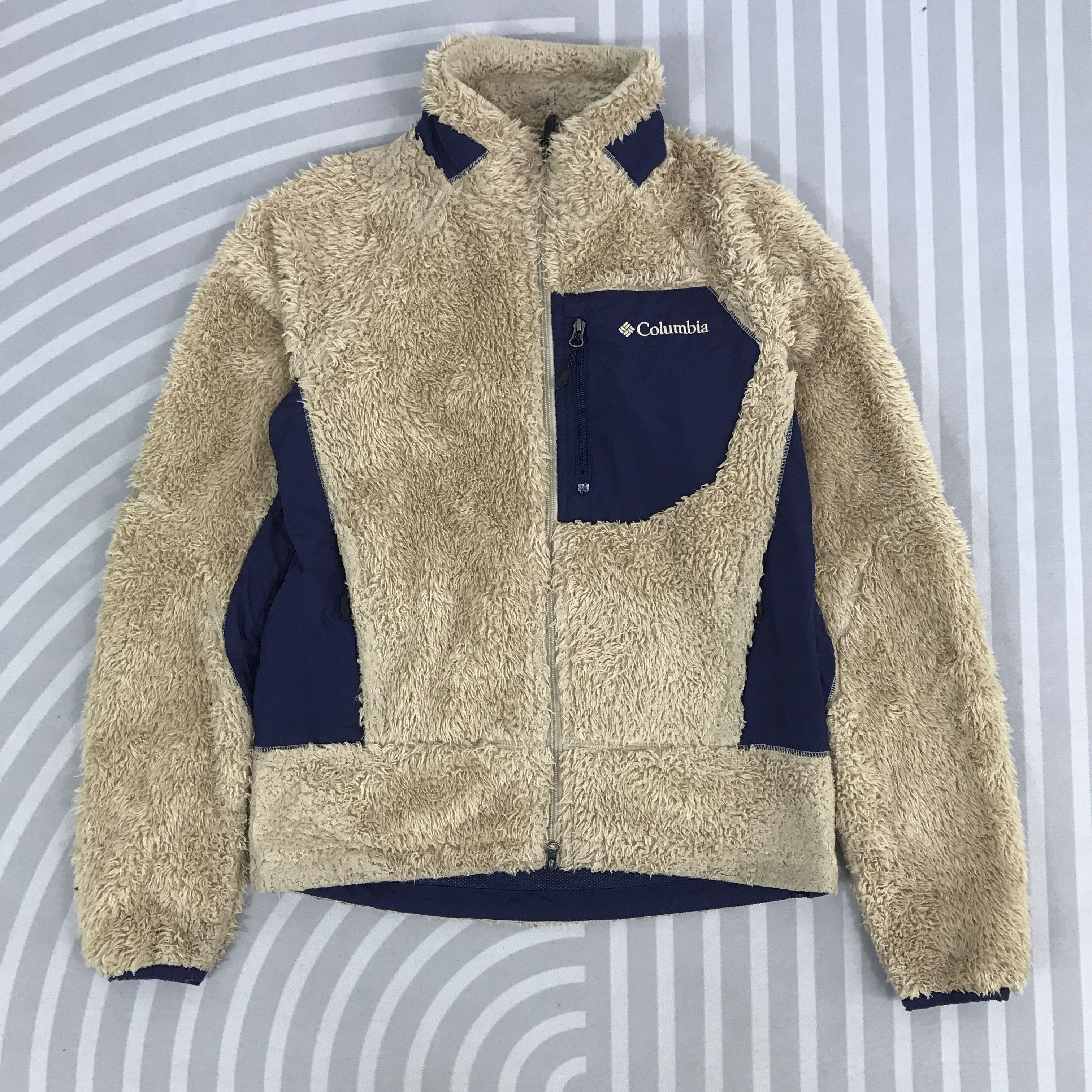 Columbia × Vintage Vintage Columbia Sherpa designs zipper Jacket Size US M / EU 48-50 / 2 - 1 Thumbnail