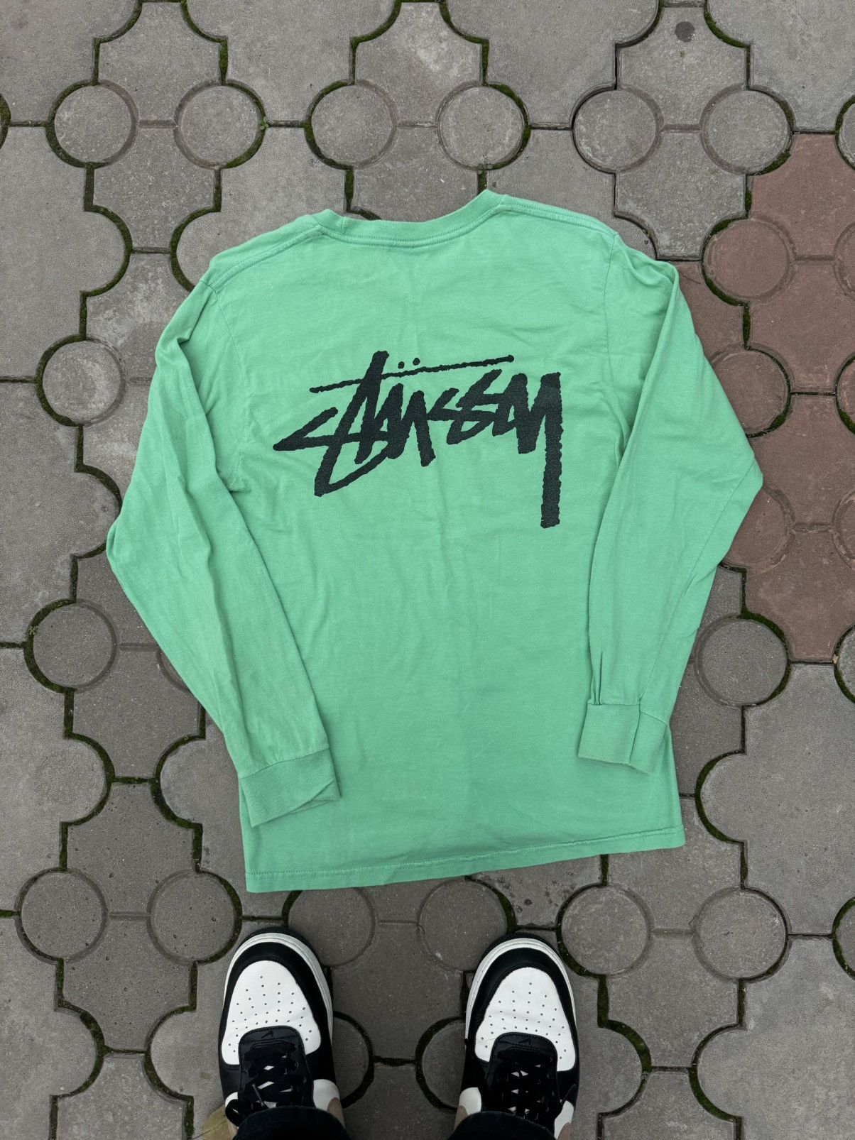 Stussy × Vintage Vintage Stussy Big Logo Longsleeve Shirt USA Size US S / EU 44-46 / 1 - 2 Thumbnail