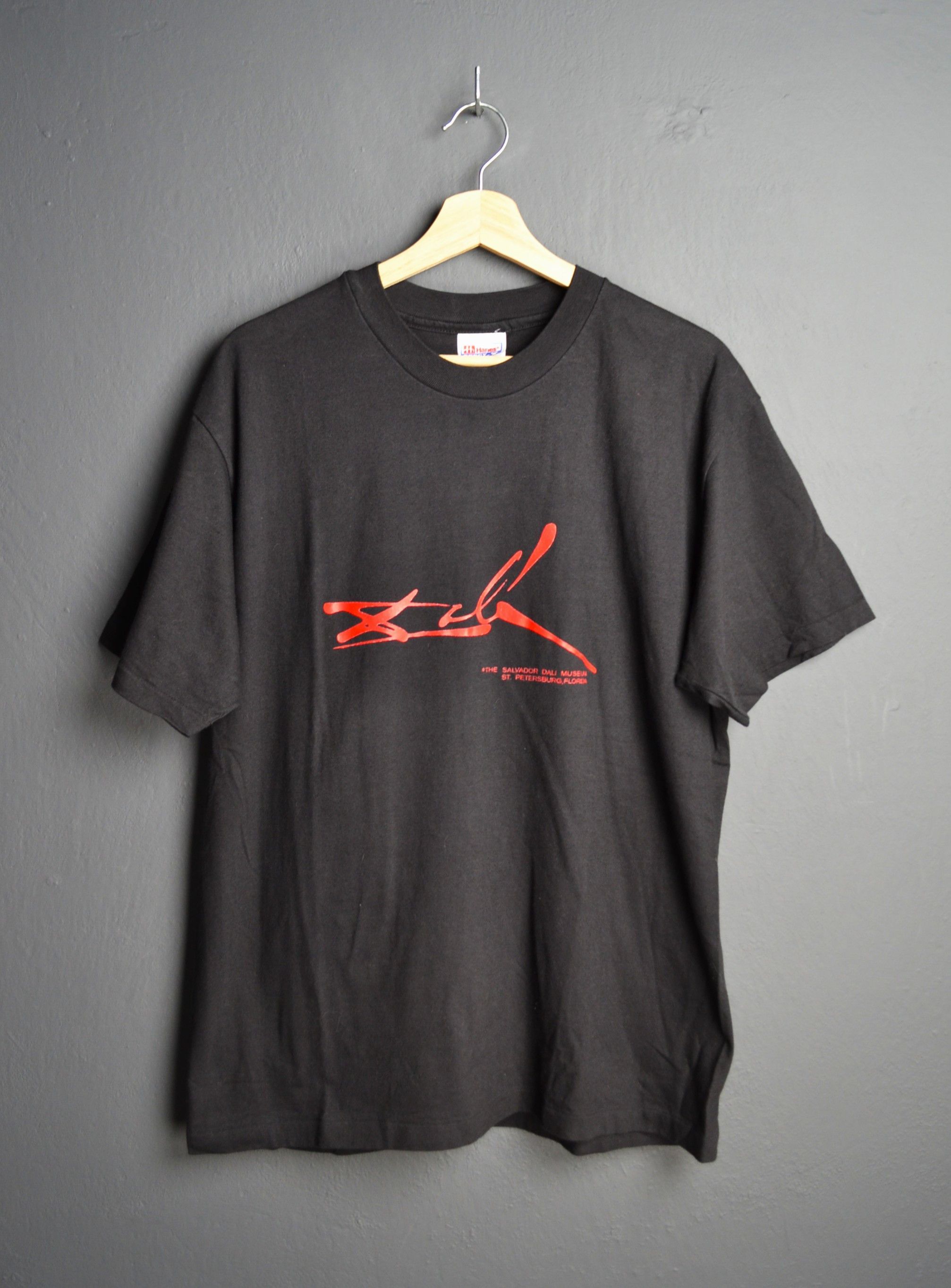 Vintage Salvador Dali 1990s Single Stitch L Art Museum Tee Florida Size US L / EU 52-54 / 3 - 1 Thumbnail