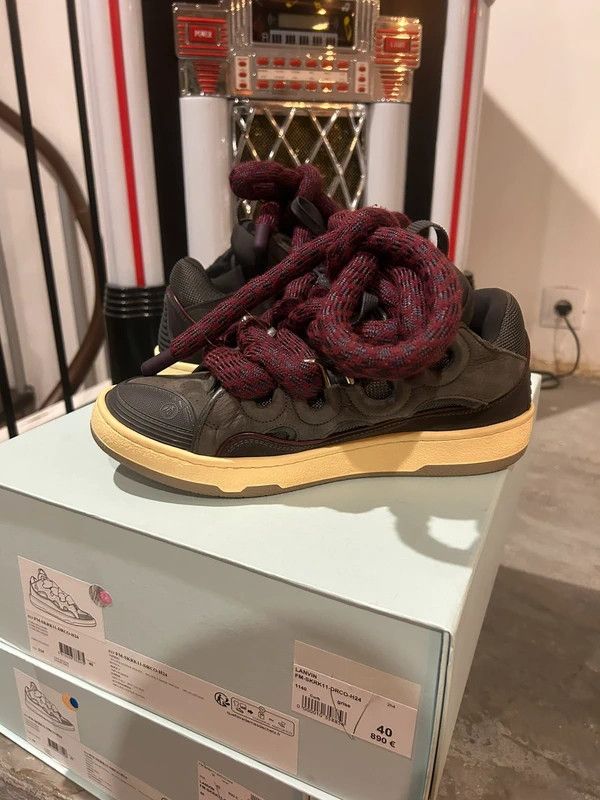 Lanvin Lanvin Curb Sneaker with big lace Size US 7 / EU 40 - 4 Thumbnail