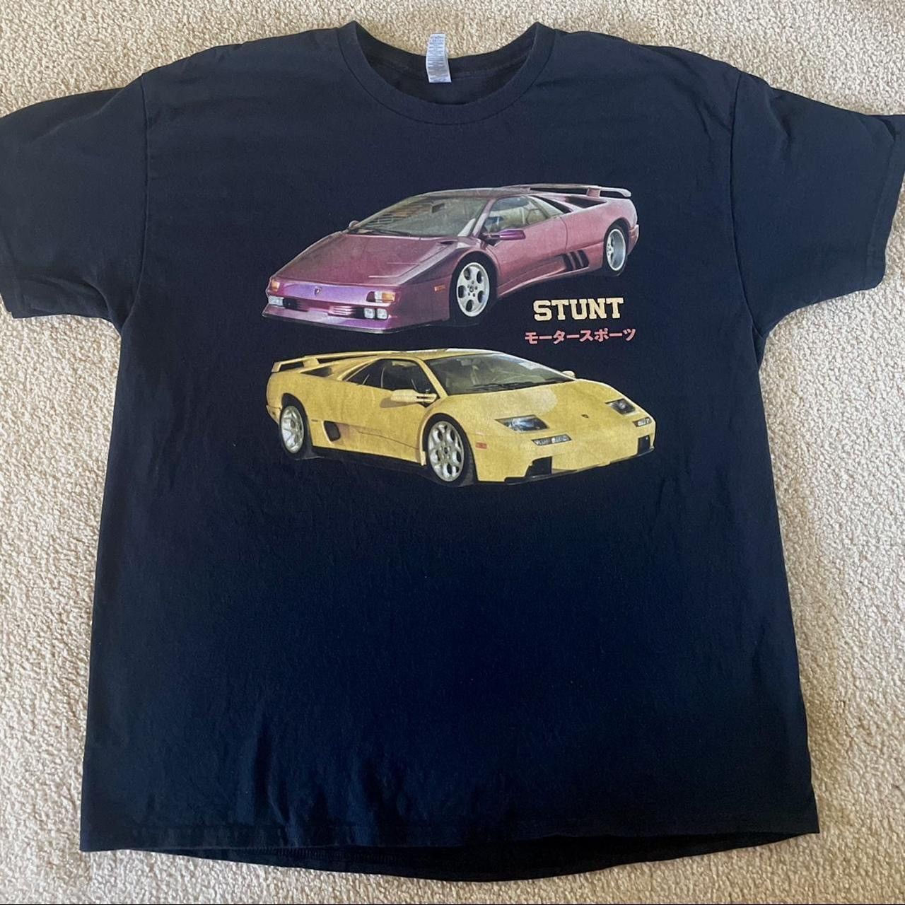 Japanese Brand × Vintage Lamborghini Diablo Shirt Lambo Vintage Supercar Car Tee Size US L / EU 52-54 / 3 - 1 Thumbnail