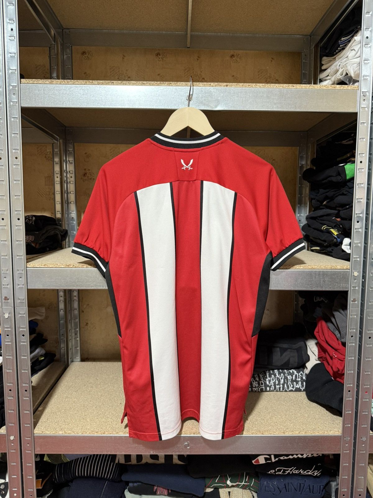 Errea × Vintage Errea SHEFFIELD UNITED HOME 2023 2024 FOOTBALL SOCCER JERSEY Size US M / EU 48-50 / 2 - 2 Thumbnail