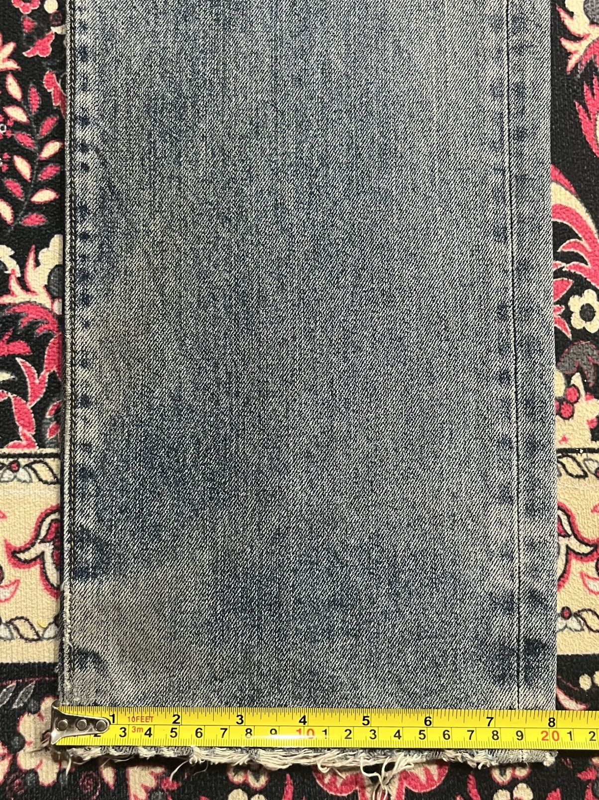 Undercover × Uniqlo Vintage Uniqlo Blue Faded Washed Distressed Straight Jeans Size US 31 - 15 Thumbnail