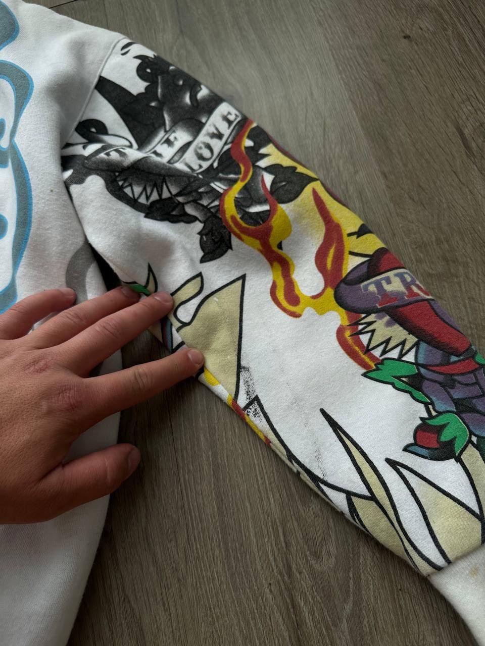 Christian Audigier × Ed Hardy × Vintage Vintage Ed Hardy Christian Audigier Hoodie Size US L / EU 52-54 / 3 - 23 Thumbnail
