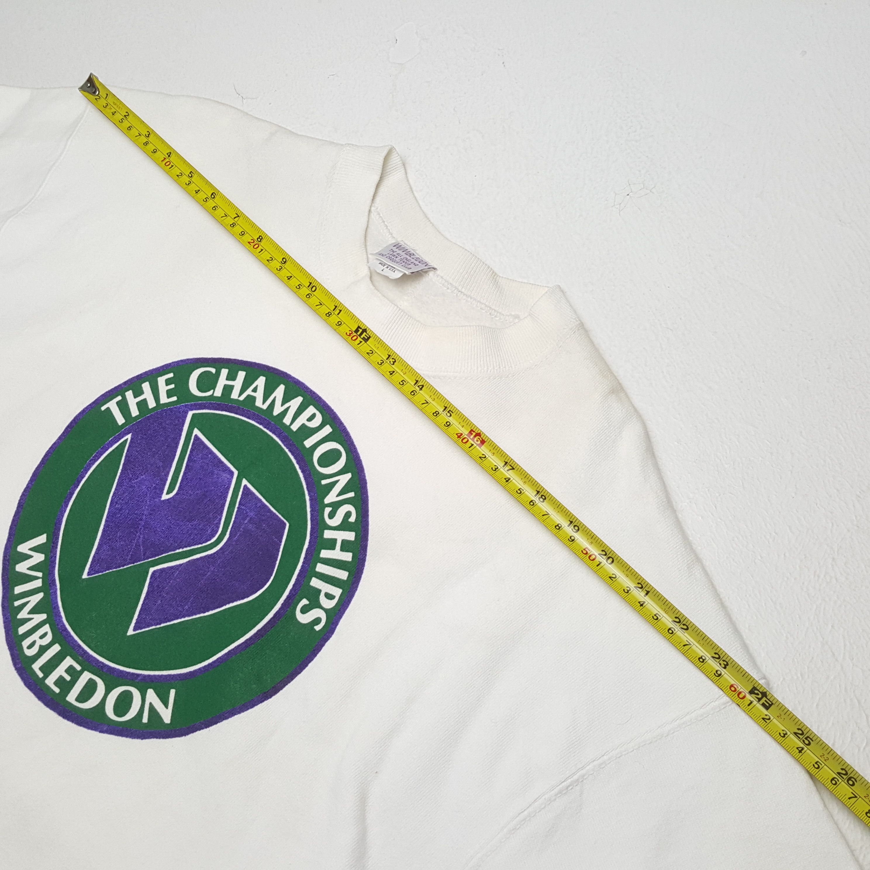 Vintage Vintage THE CHAMPIONSHIP WIMBLEDON Sportswear Sweatshirts Size US L / EU 52-54 / 3 - 4 Thumbnail