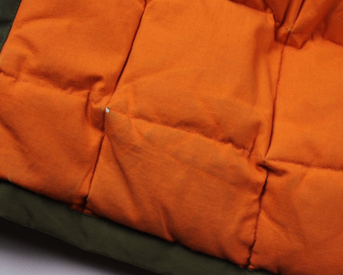 Vintage ONE TRUE SAXON Down Feather Green Khaki Parka Jacket Size US M / EU 48-50 / 2 - 18 Thumbnail