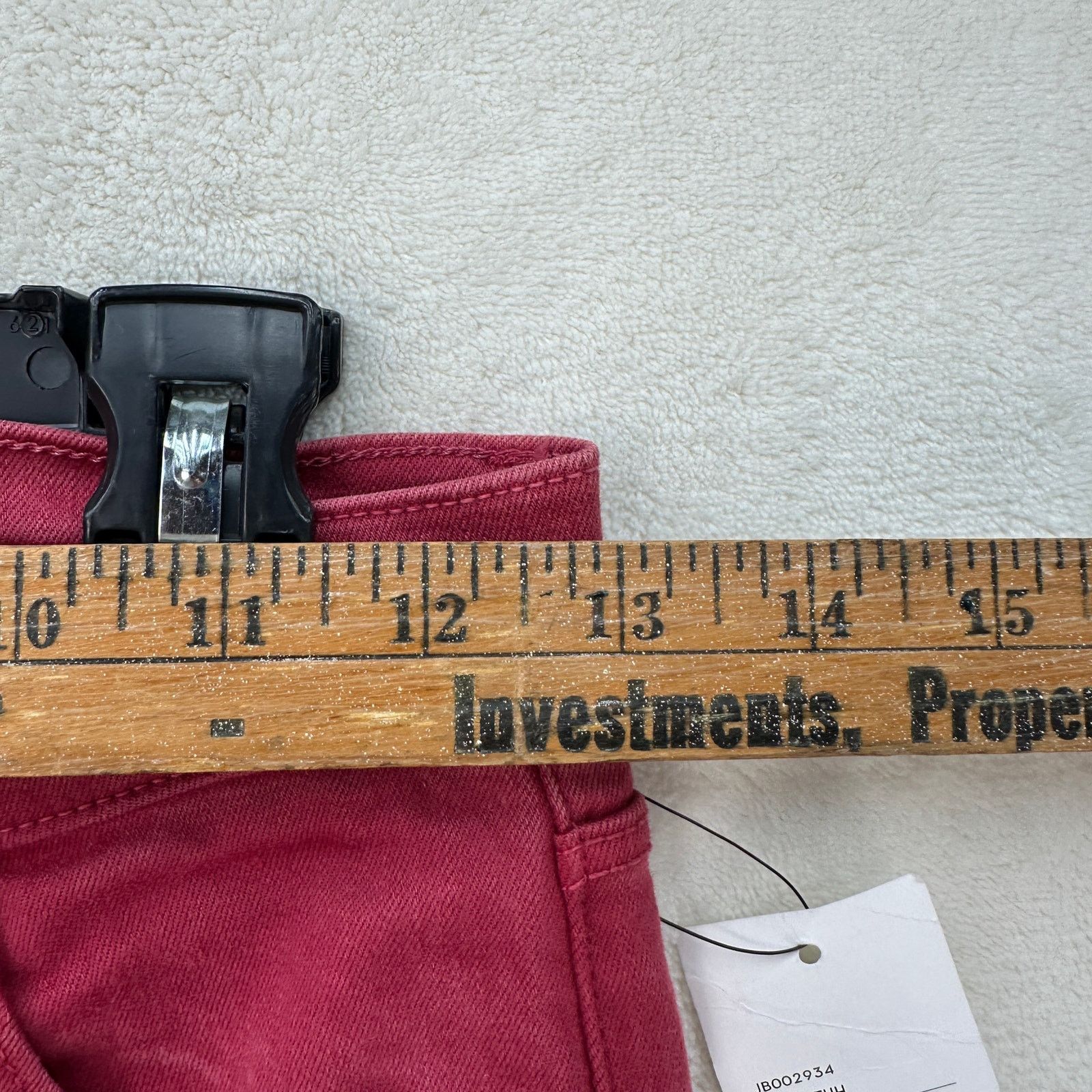 Joe's JOE'S WOMEN'S 25 ADELE MID RISE MAJENTUH STRAIGHT PINK Size 25" / US 0 / IT 36 - 4 Thumbnail