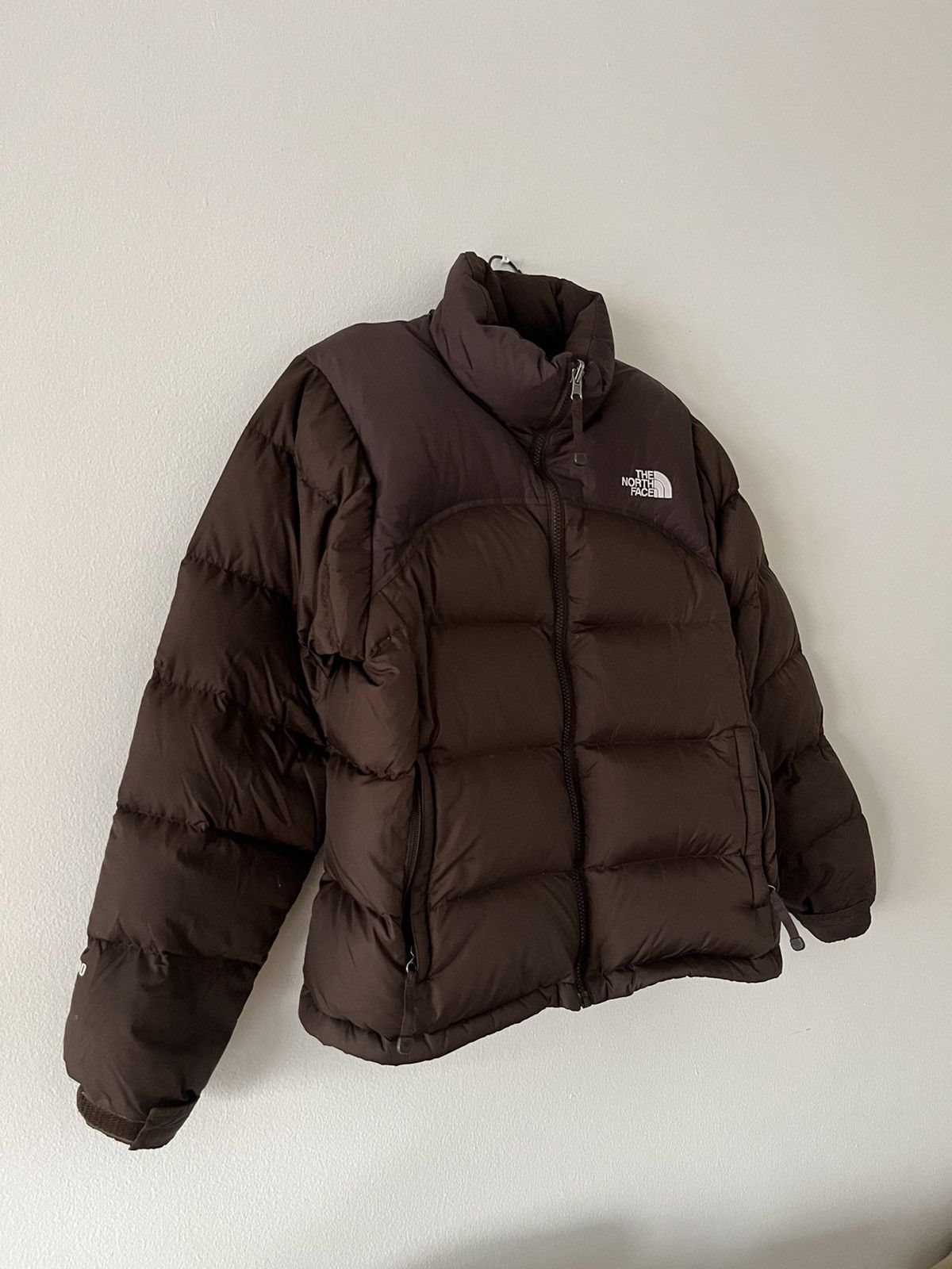 The North Face VINTAGE retro THE NORTH FACE 96 BROWN 700 PUFFER down JACKET Size S / US 4 / IT 40 - 3 Thumbnail