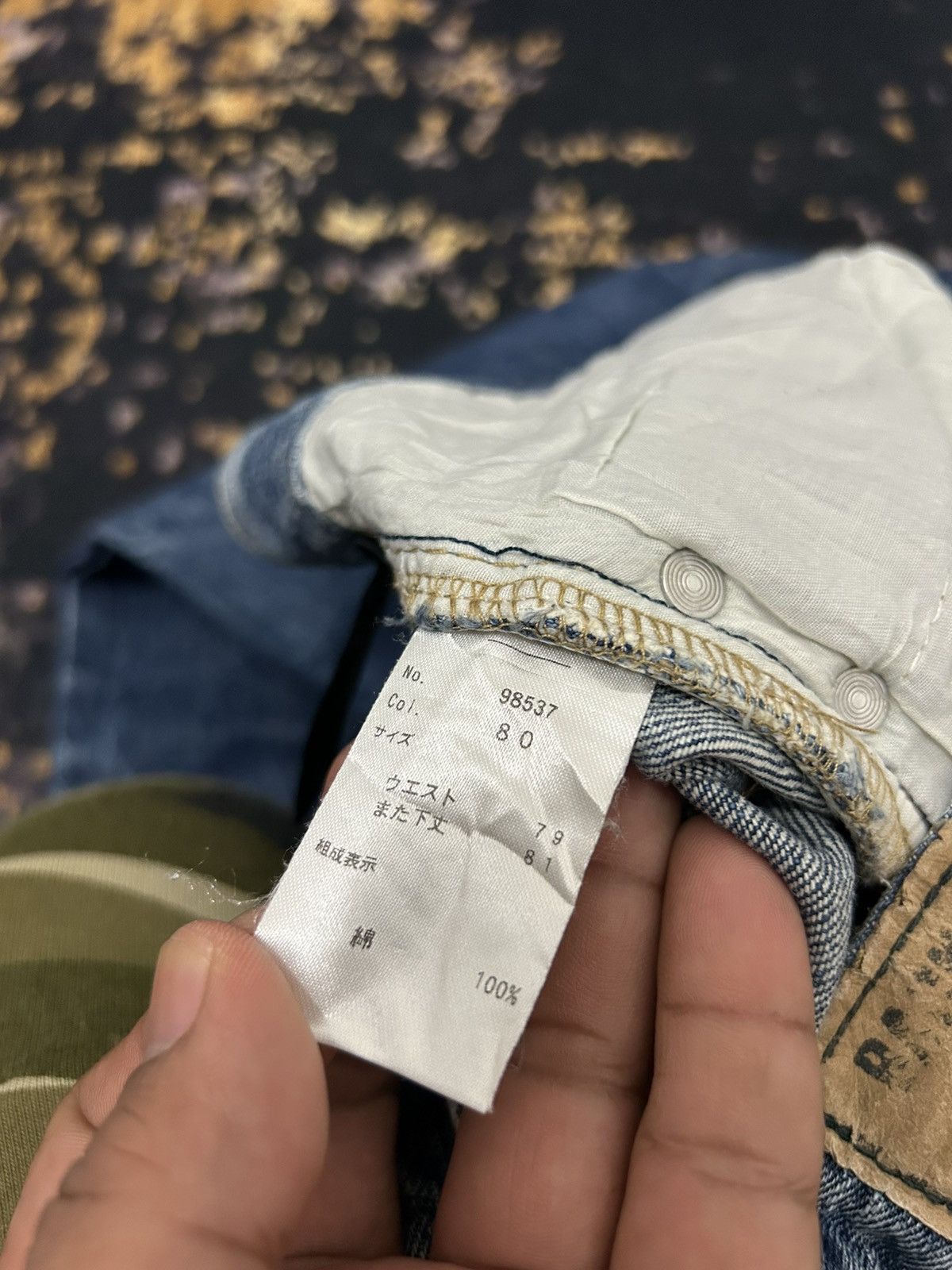 Japanese Brand Vintage Japanese Sorridere Mud Wash Claw Mark Jeans Size US 32 / EU 48 - 15 Thumbnail