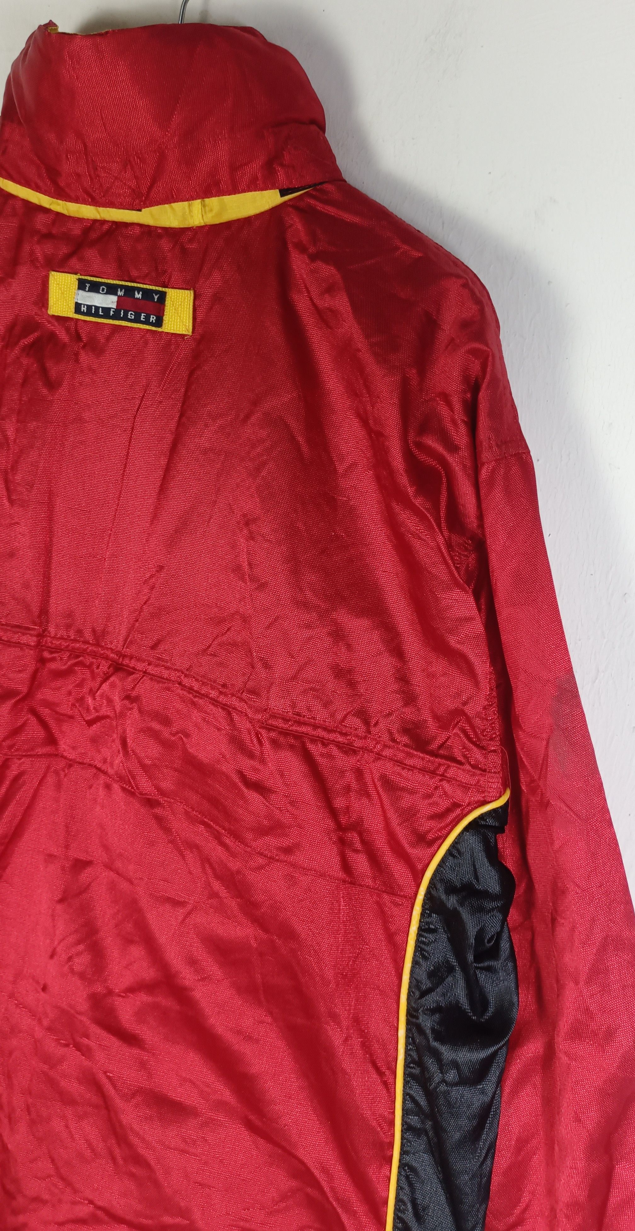 Tommy Hilfiger × Vintage VINTAGE🔥🔥 TOMMY HILFIGER Anorak Glow In The Dark Jacket Size US XL / EU 56 / 4 - 6 Thumbnail