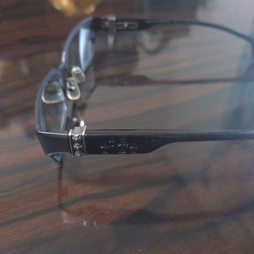 Chrome Hearts CHROME HEARTS DIXON YU-A Sunglasses Black Size ONE SIZE - 9 Thumbnail