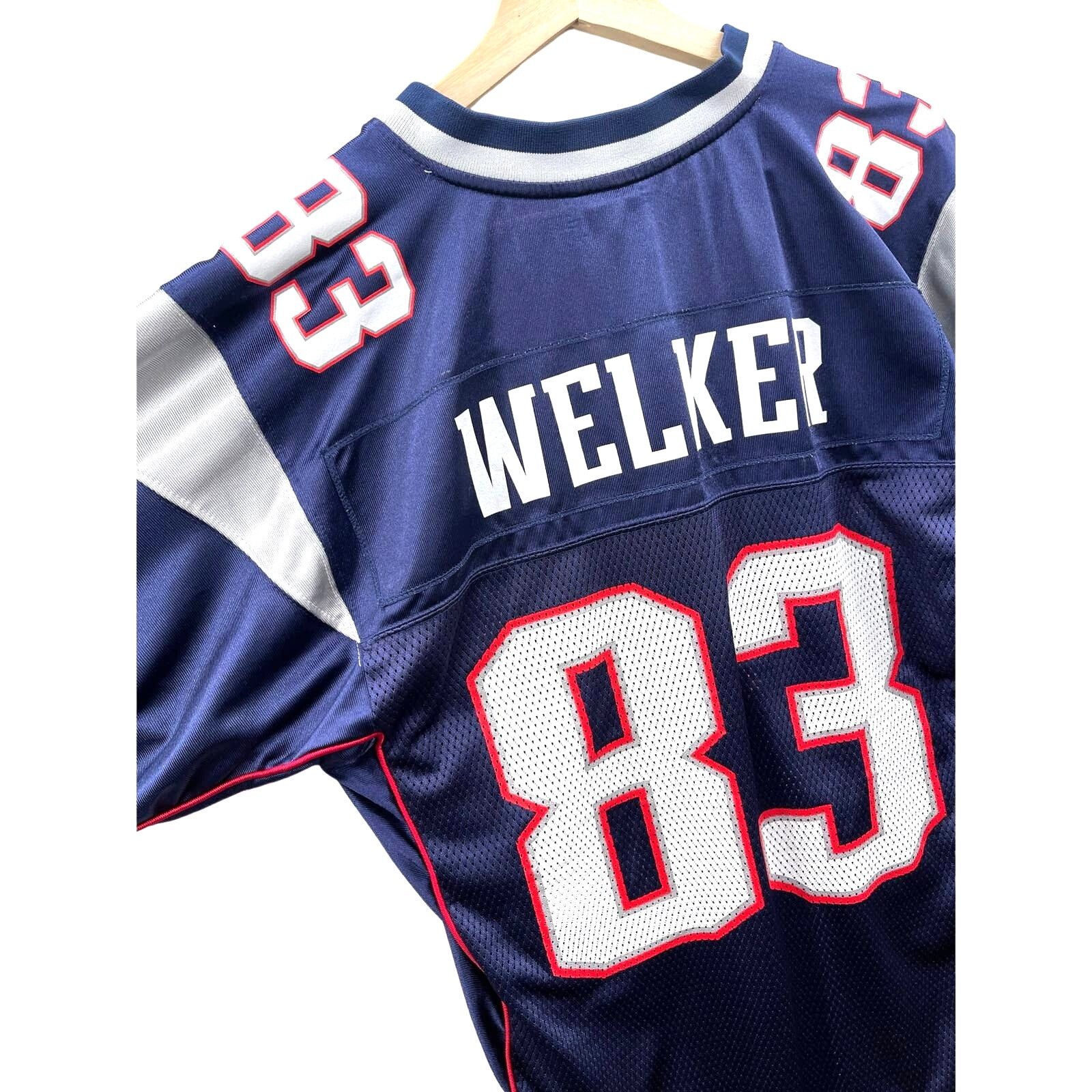 NFL × Reebok × Vintage 2000s Reebok New England Patriots Wes Welker NFL Team Jersey Size US S / EU 44-46 / 1 - 6 Thumbnail