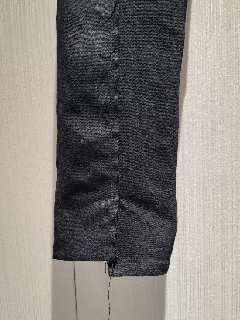Maison Margiela Black stitching jeans 2502-Nextarrow