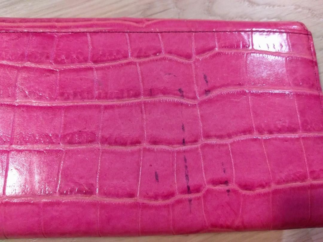 Vivienne Westwood LOVE Heart Crocodile Embossed Wallet Size ONE SIZE - 4 Thumbnail