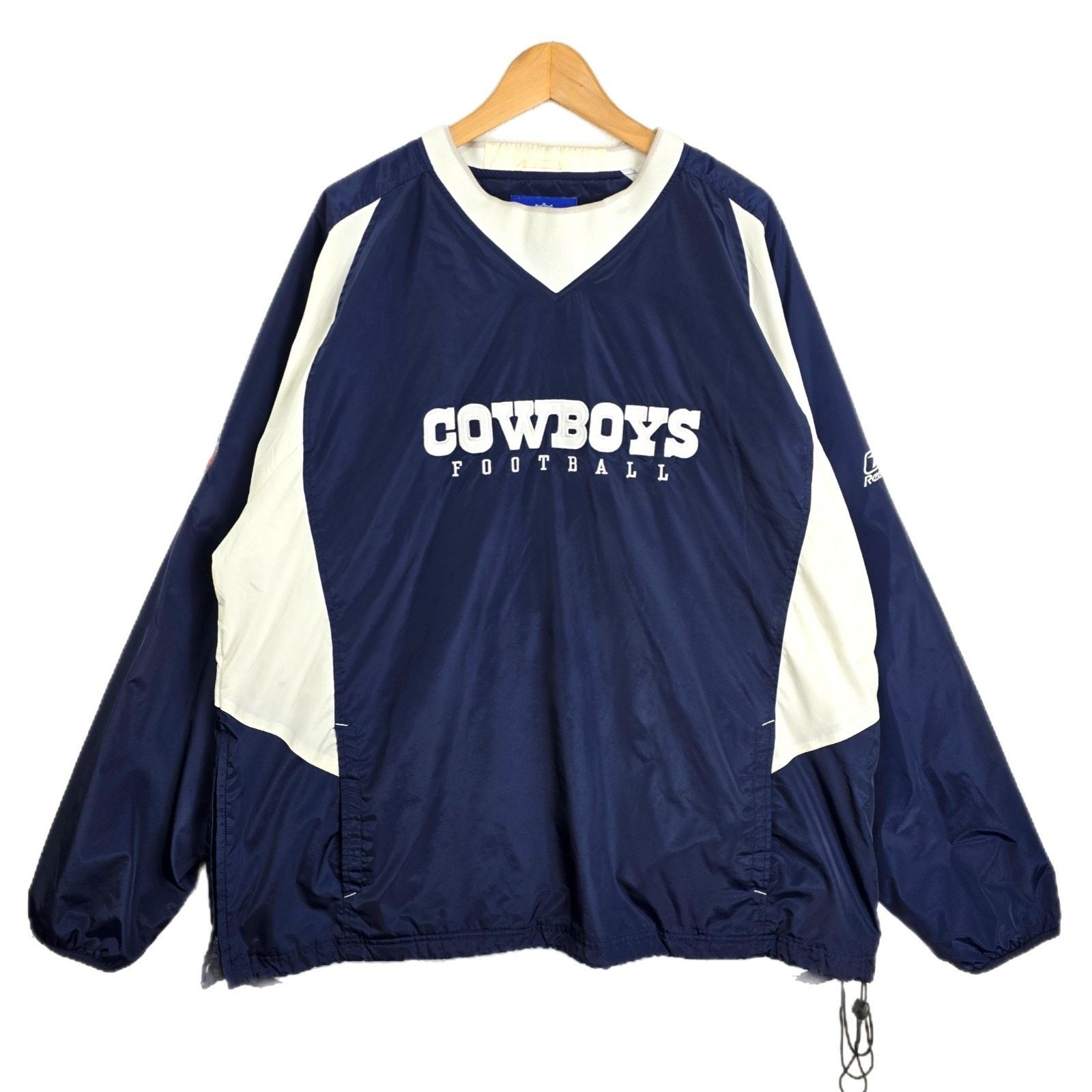 Reebok Vtg Dallas Cowboys Pullover Windbreaker Reebok Jacket 2XL Size US XXL / EU 58 / 5 - 1 Thumbnail