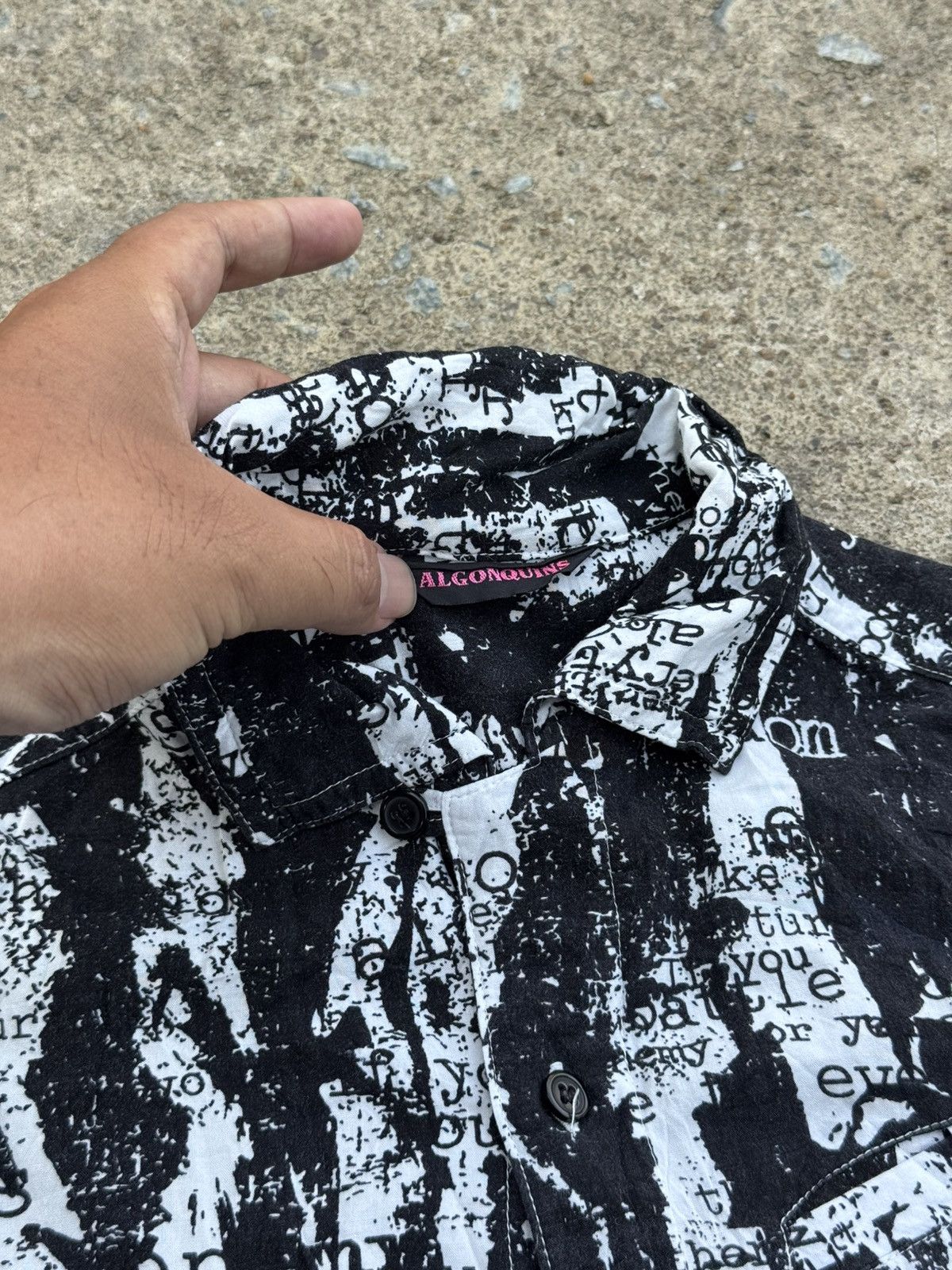 Tornado Mart Algonquins Punk Styled Button Down Shirt Japan Size US S / EU 44-46 / 1 - 5 Thumbnail