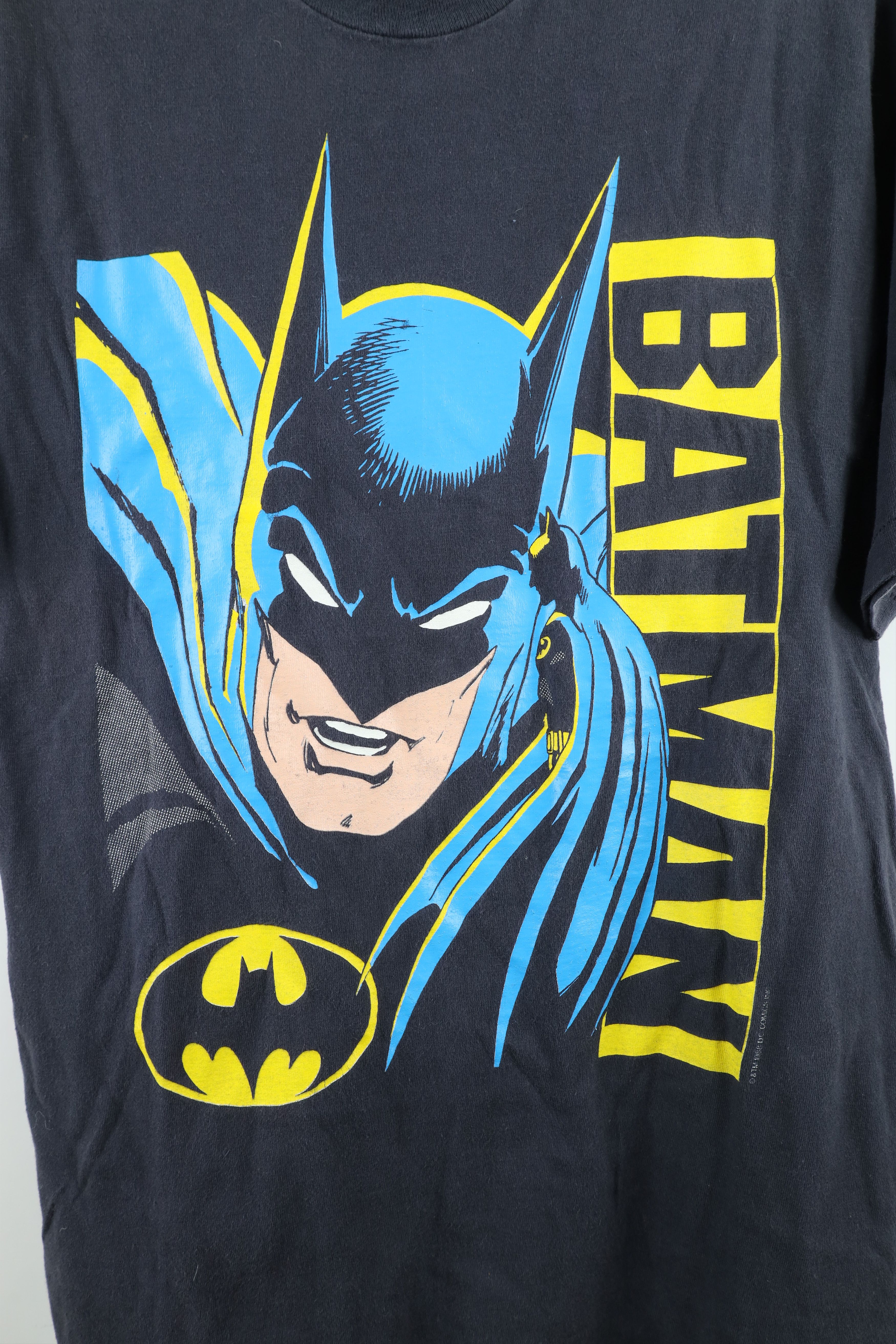Vintage Vintage 90s DC Comics Out Batman Short Sleeve T-Shirt USA Size US L / EU 52-54 / 3 - 4 Thumbnail