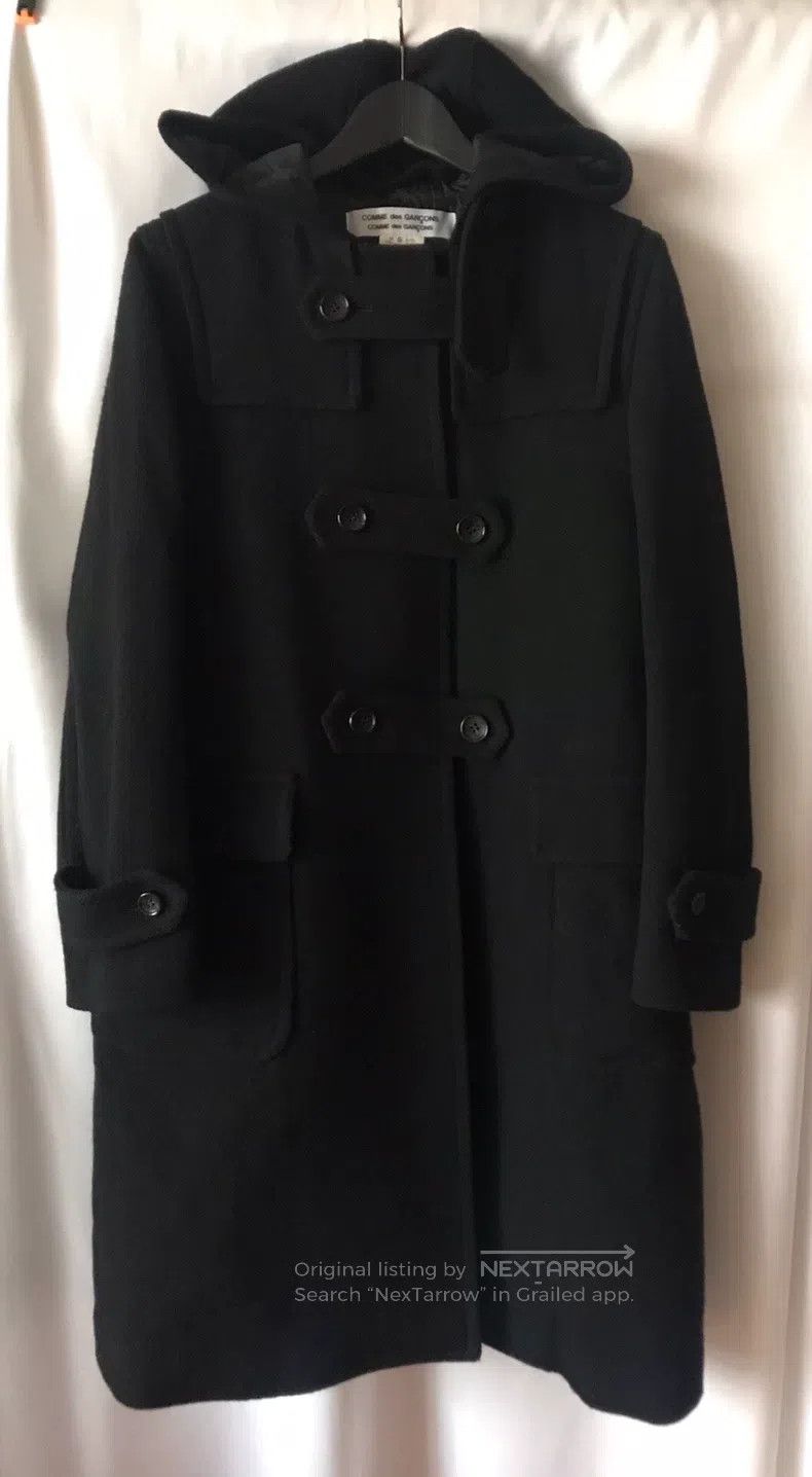 Comme des Garcons Comme Des Garcons Women's Wool Overcoat Size S / US 4 / IT 40 - 1 Thumbnail