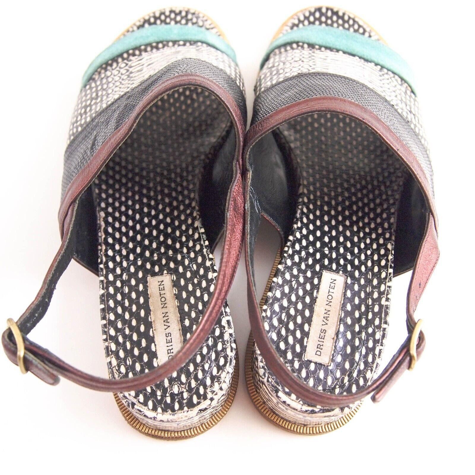 Dries Van Noten Dries Van Noten Slingback Sandals Size US 10.5 EU 40.5 Size US 10.5 / IT 40.5 - 6 Thumbnail