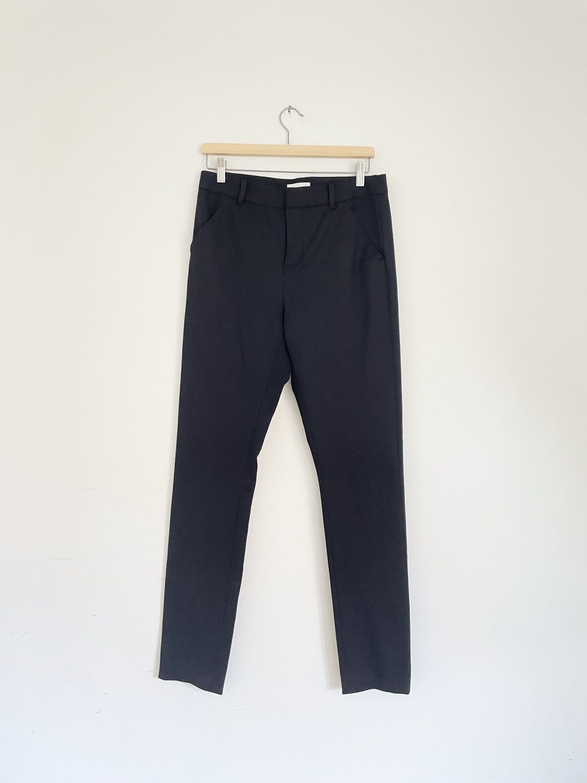 Helmut Lang Helmut Lang Slim Wool Tailored Trousers M US 8 RRP €400 Size 30" / US 8 / IT 44 - 6 Thumbnail