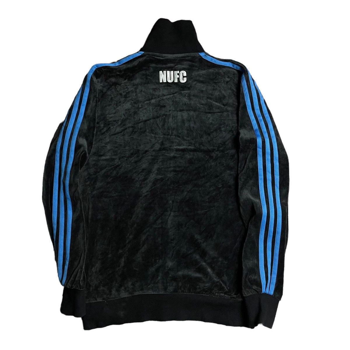 ⚽️👕 Y2K ADIDAS NEWCASTLE UNITED VELVET 3 STRIPES TRACKTOP