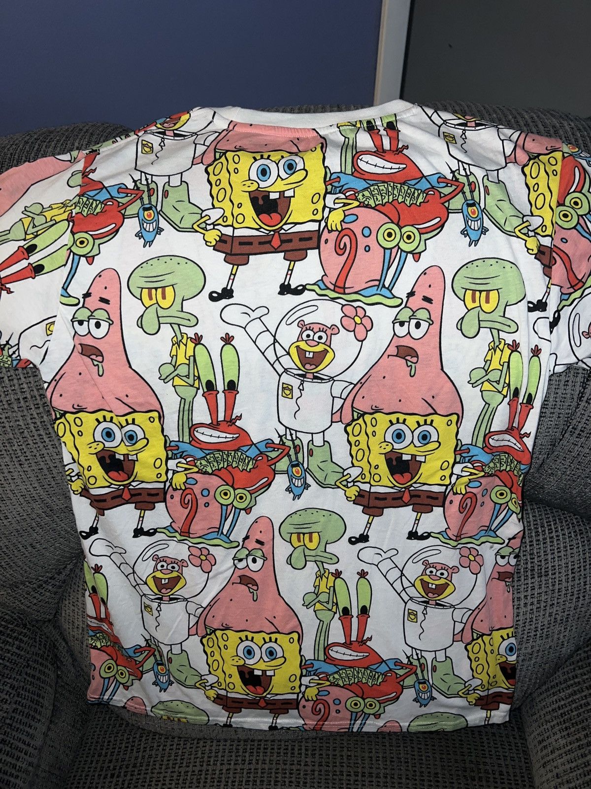 Nickelodeon Nickelodeon SpongeBob SquarePants All-Over Tee Size US M / EU 48-50 / 2 - 4 Thumbnail